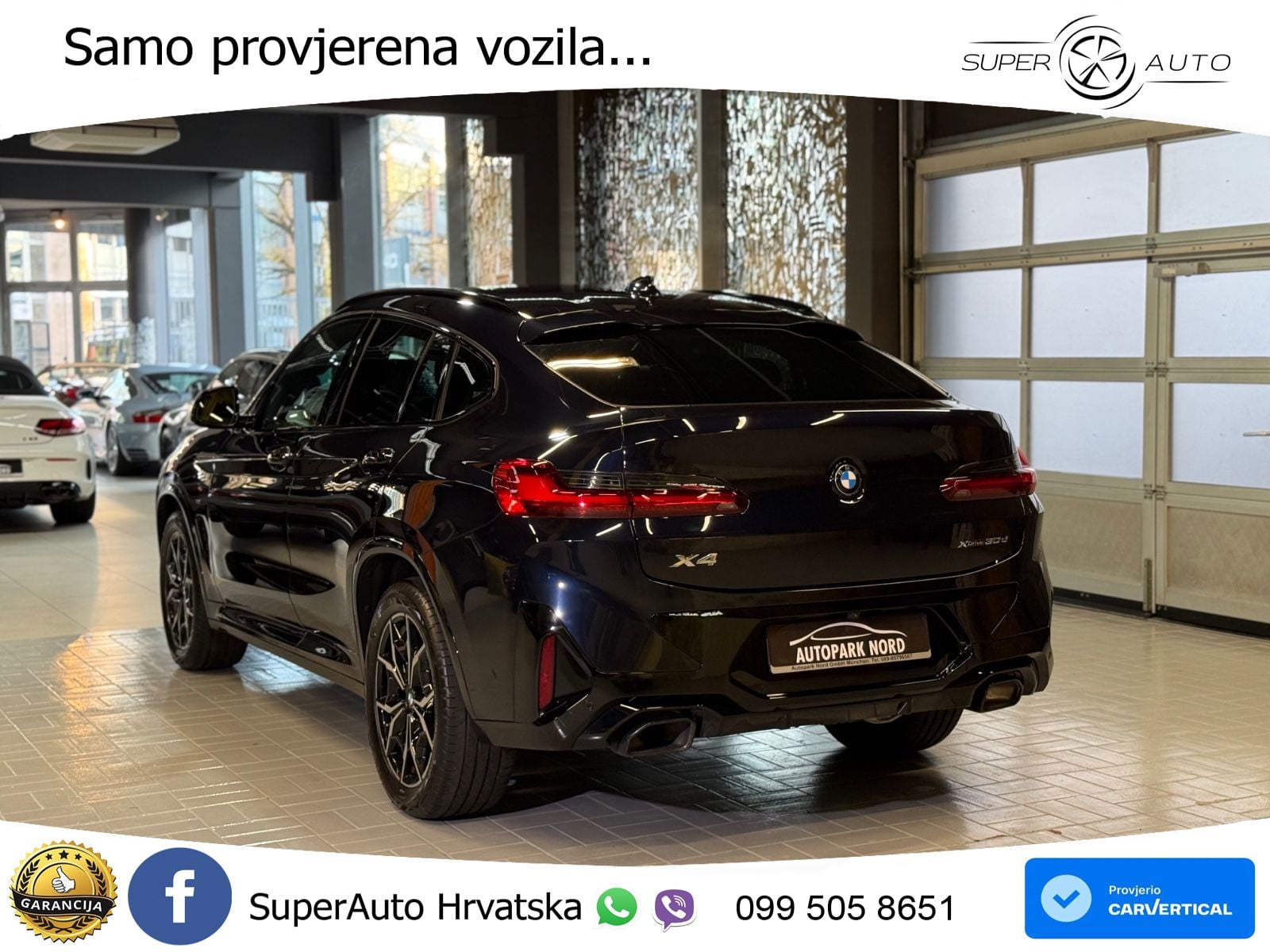 BMW X4 30d (286 KS) xDrive Steptronic M Sport LED+GR SJED+ACC