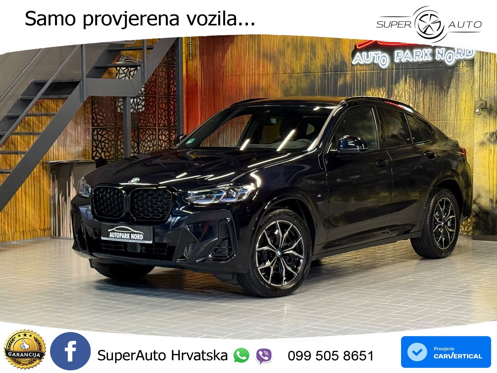 BMW X4 30d (286 KS) xDrive Steptronic M Sport LED+GR SJED+ACC