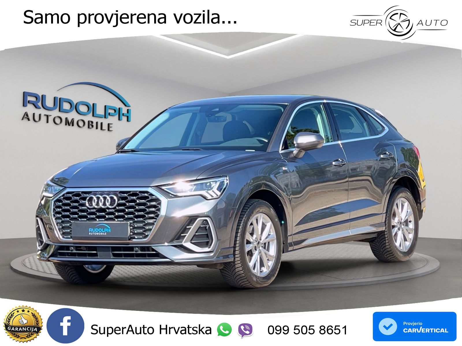 Audi Q3 II Sportback 35 TFSI (150 KS) S tronic S line LED+GR SJED+ACC
