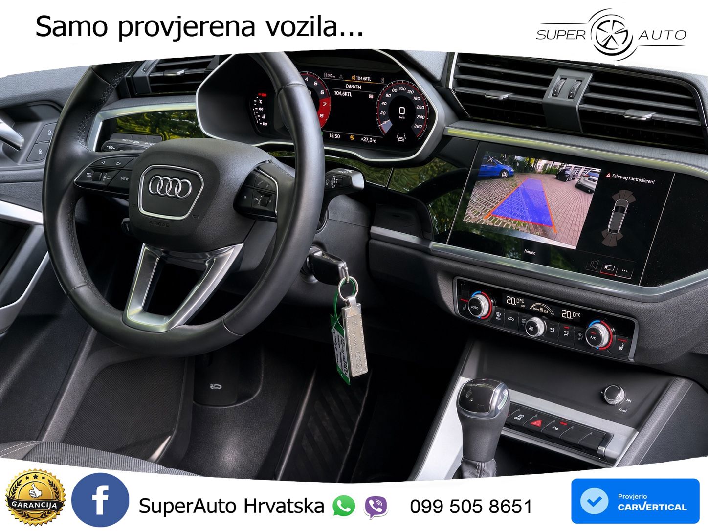 Audi Q3 II Sportback 35 TFSI (150 KS) S tronic S line LED+GR SJED+ACC