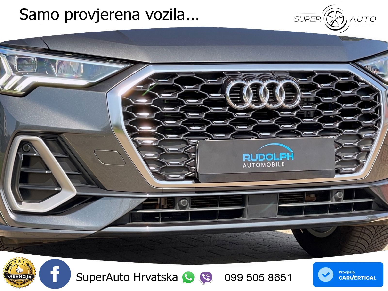 Audi Q3 II Sportback 35 TFSI (150 KS) S tronic S line LED+GR SJED+ACC