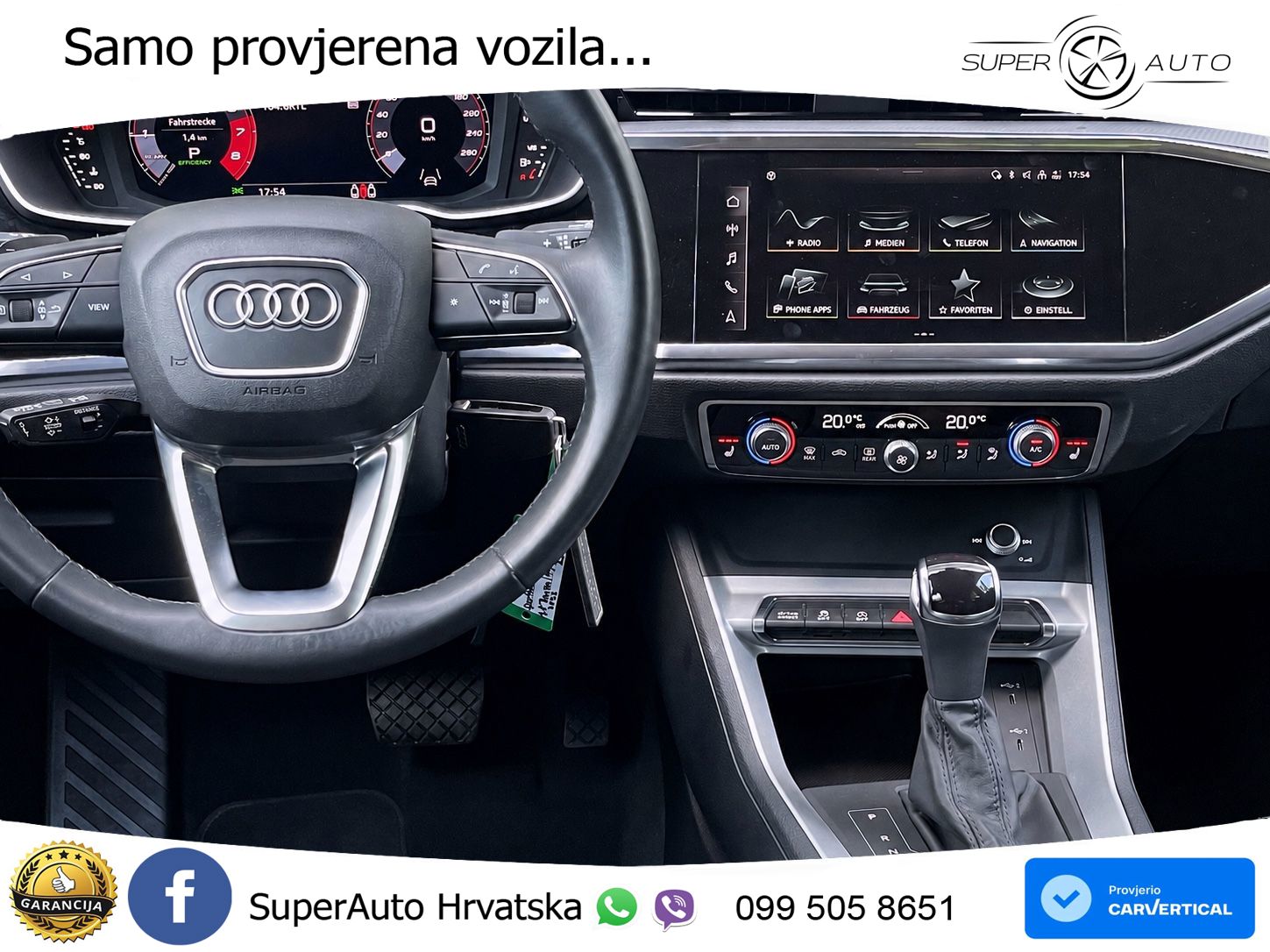 Audi Q3 II Sportback 35 TFSI (150 KS) S tronic S line LED+GR SJED+ACC
