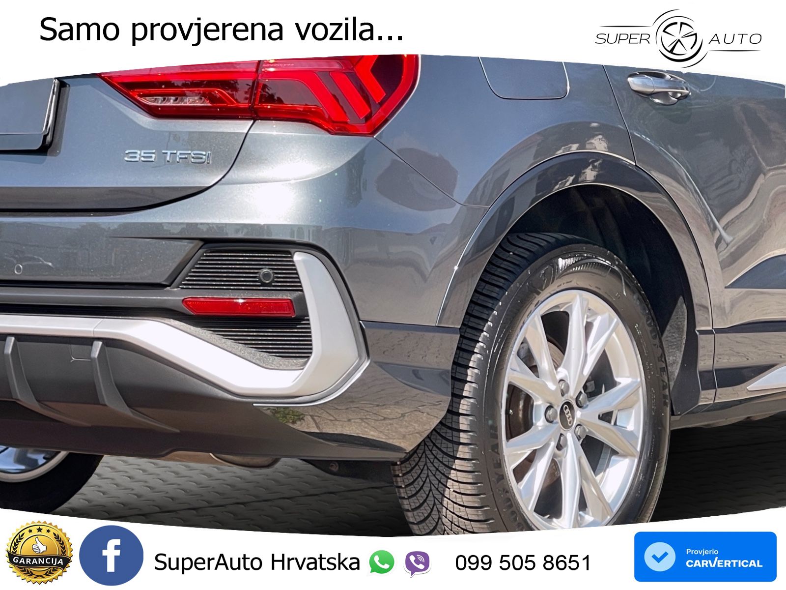 Audi Q3 II Sportback 35 TFSI (150 KS) S tronic S line LED+GR SJED+ACC