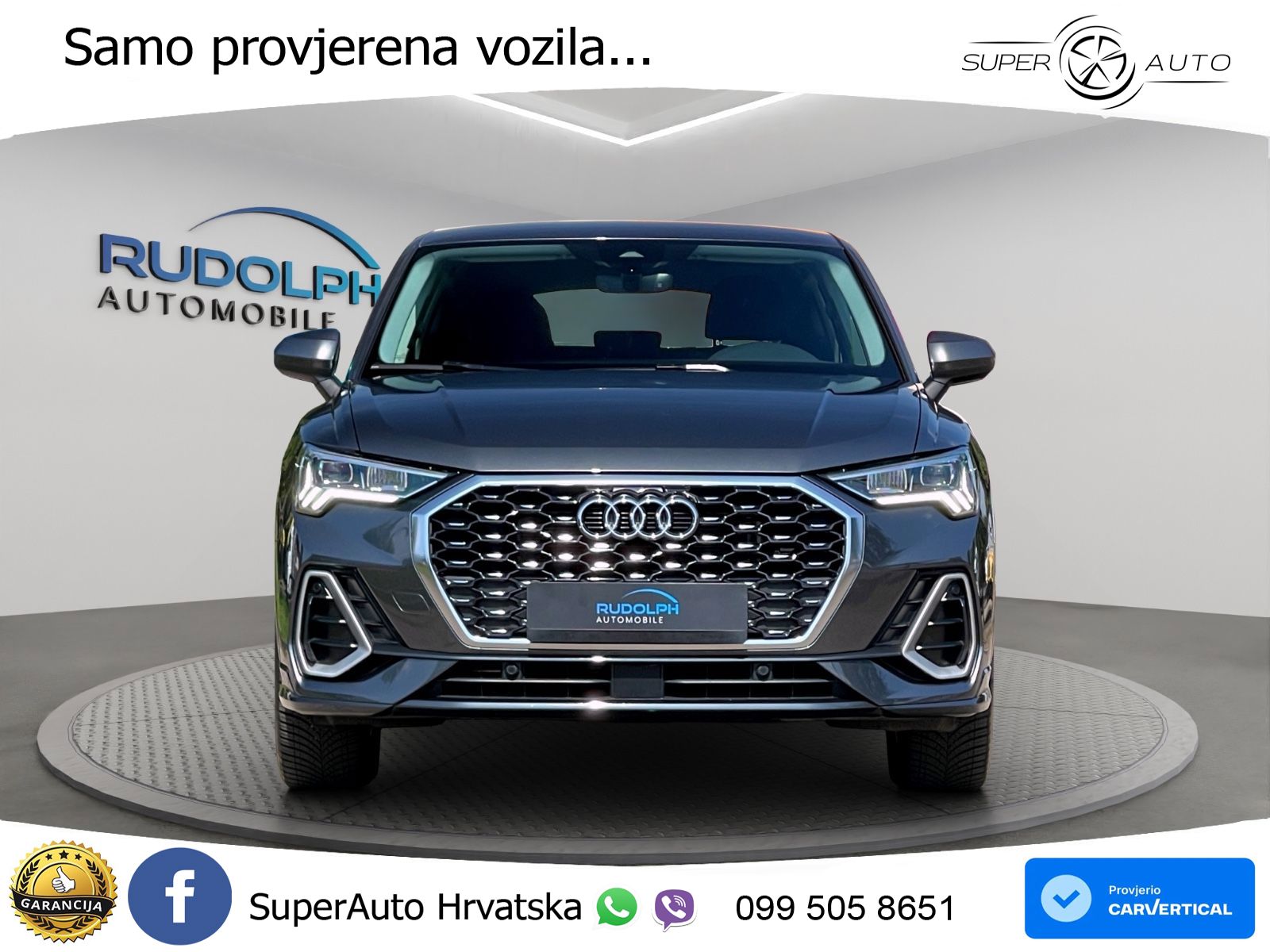 Audi Q3 II Sportback 35 TFSI (150 KS) S tronic S line LED+GR SJED+ACC