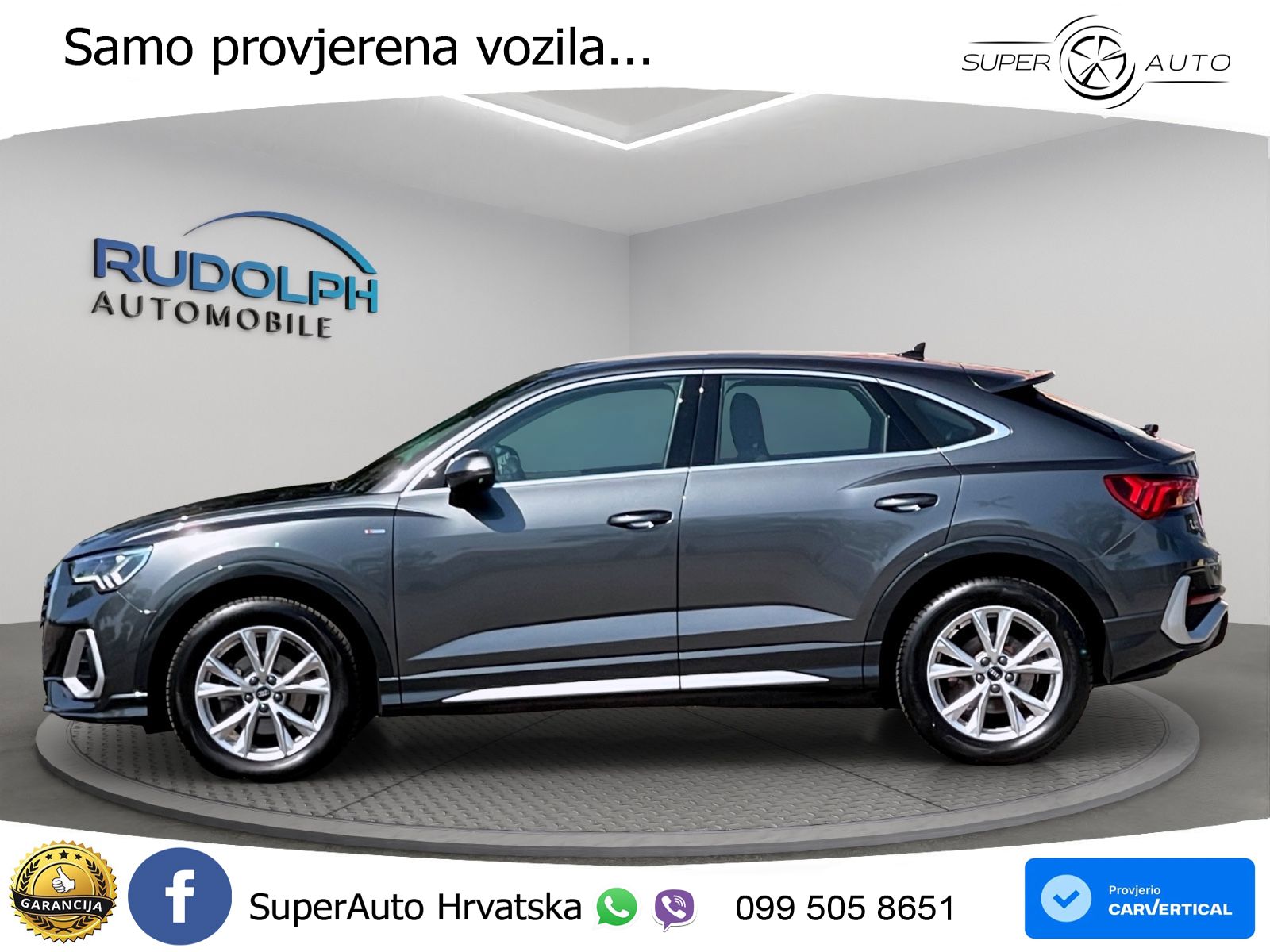 Audi Q3 II Sportback 35 TFSI (150 KS) S tronic S line LED+GR SJED+ACC
