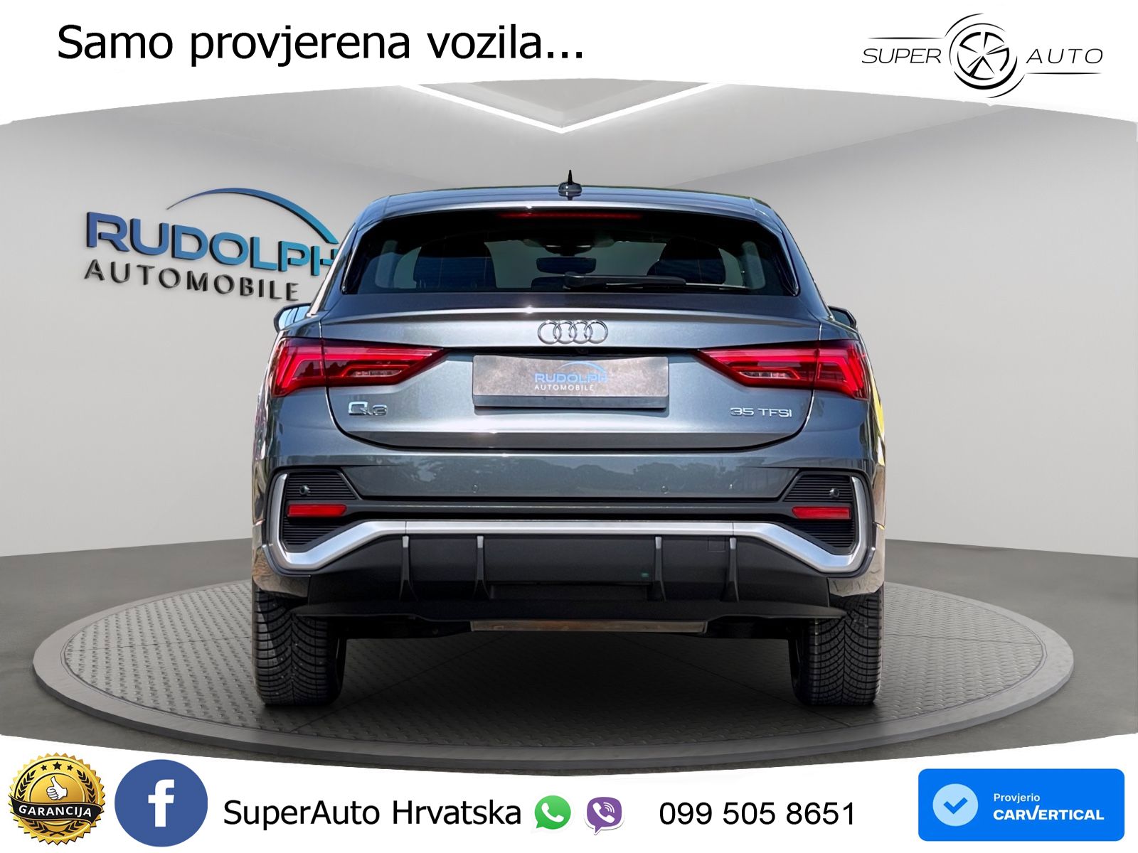 Audi Q3 II Sportback 35 TFSI (150 KS) S tronic S line LED+GR SJED+ACC