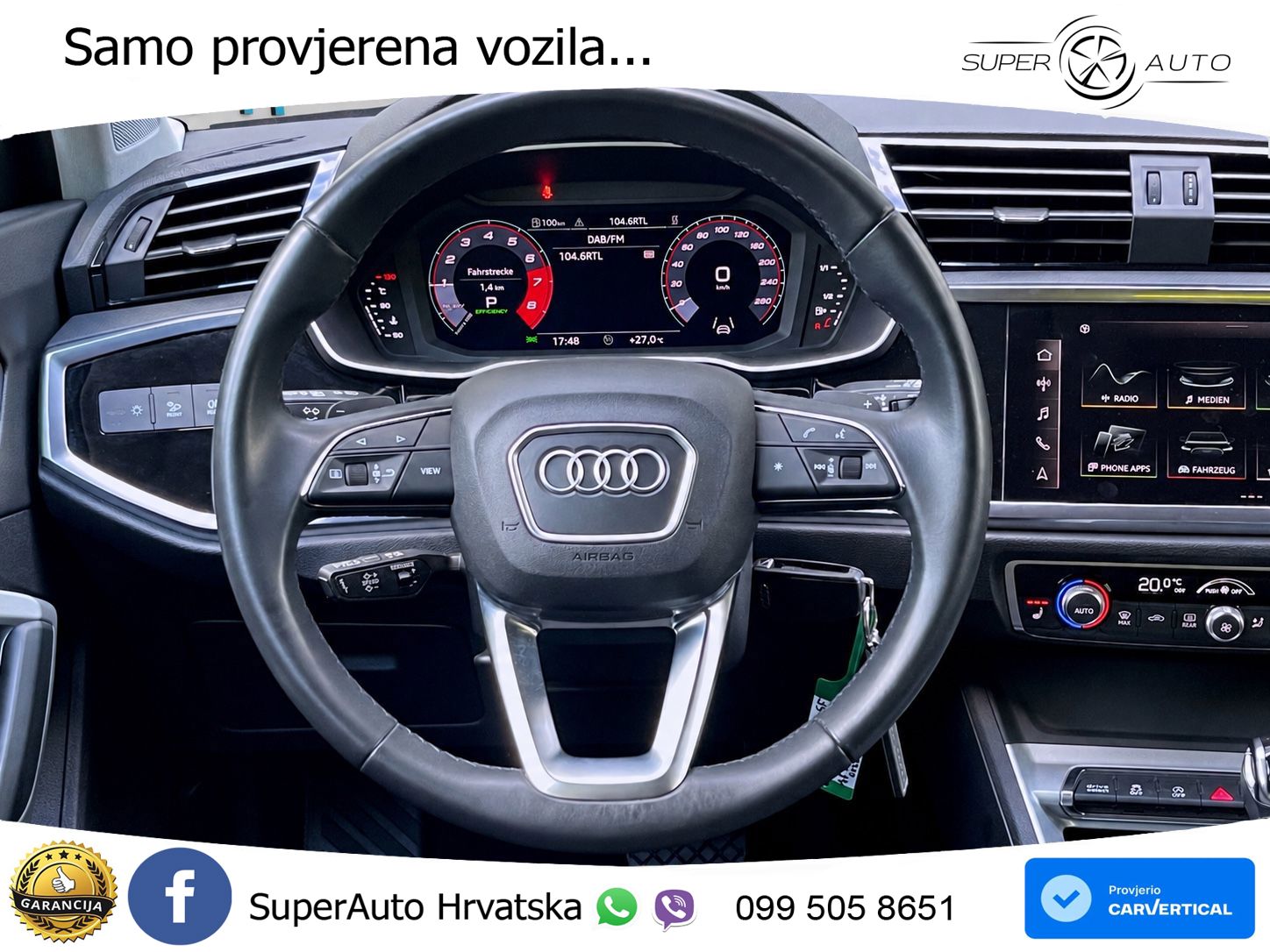 Audi Q3 II Sportback 35 TFSI (150 KS) S tronic S line LED+GR SJED+ACC