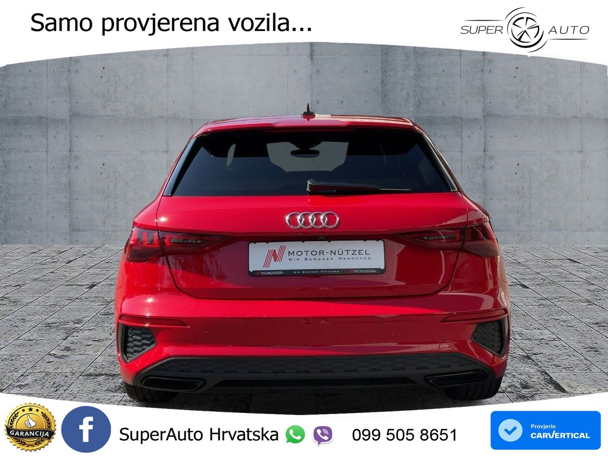 Audi A3 35 TFSI (150 KS) S line MATRIX+GR SJED+KAM