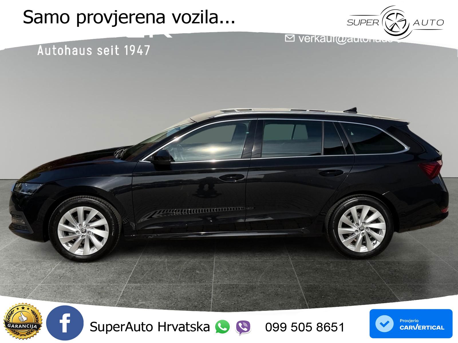 Škoda Octavia Combi 1.5 TSI EVO e-TEC (150 KS) DSG LED+GR SJED+ACC