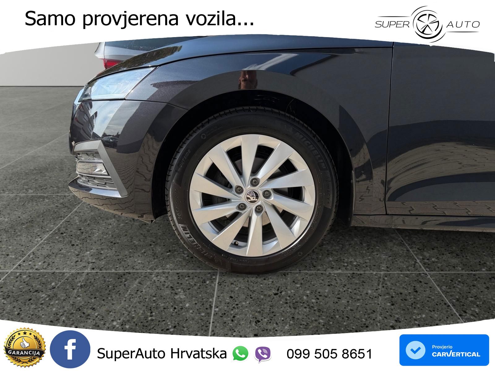 Škoda Octavia Combi 1.5 TSI EVO e-TEC (150 KS) DSG LED+GR SJED+ACC