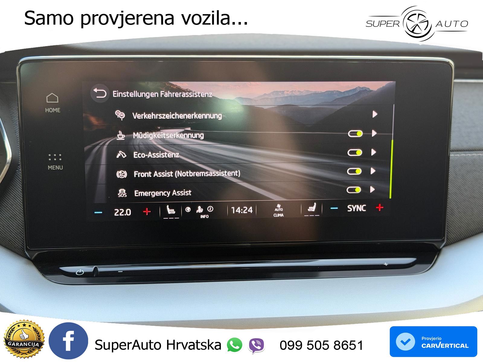 Škoda Octavia Combi 1.5 TSI EVO e-TEC (150 KS) DSG LED+GR SJED+ACC