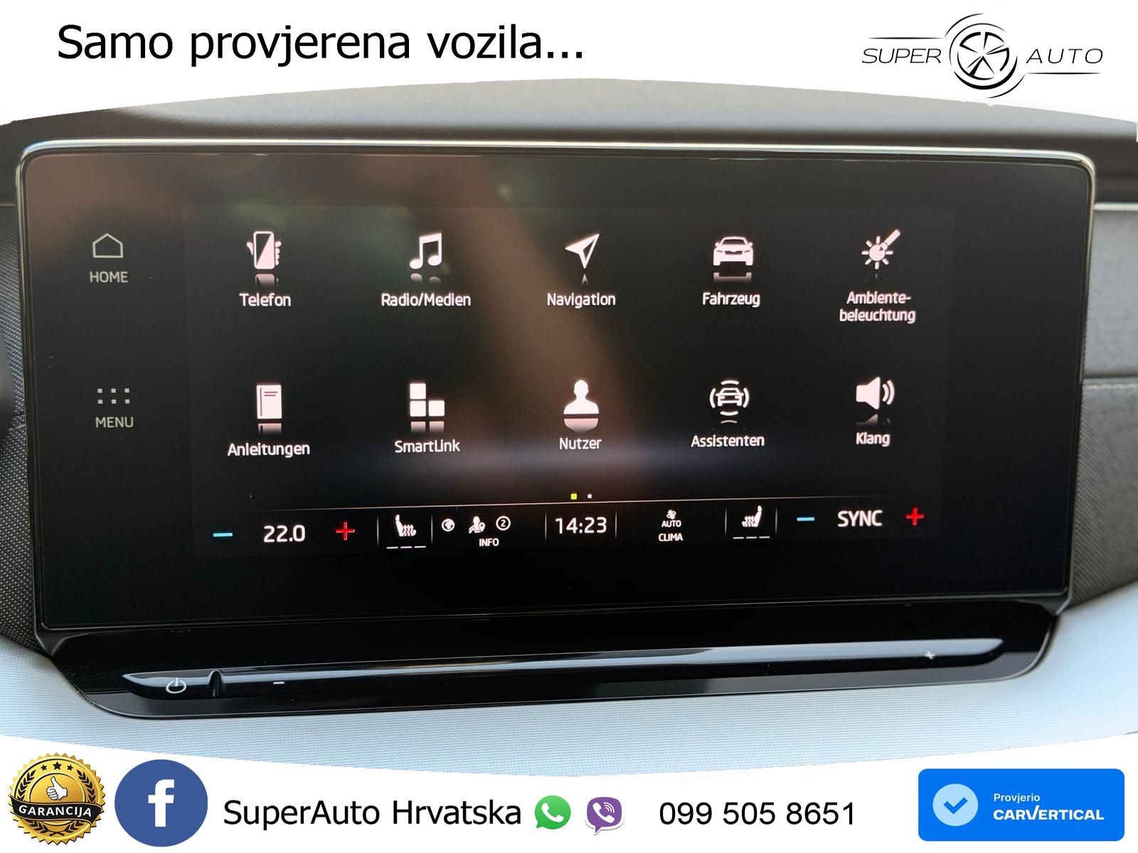 Škoda Octavia Combi 1.5 TSI EVO e-TEC (150 KS) DSG LED+GR SJED+ACC