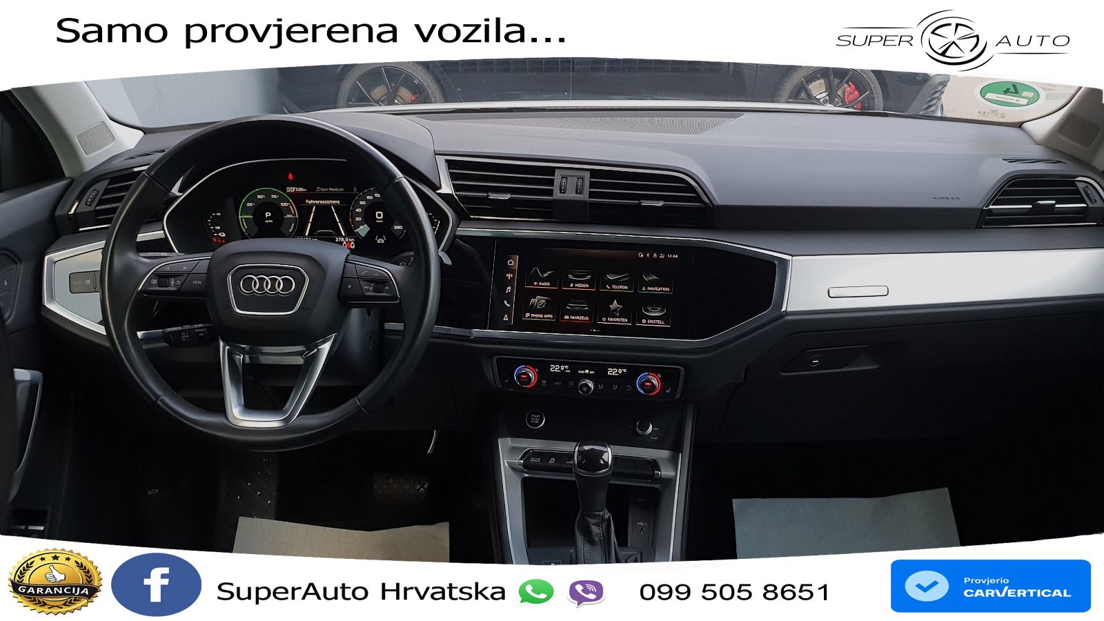 Audi Q3 45 TFSIe (245 KS) S tronic S line LED+GR SJED+ACC