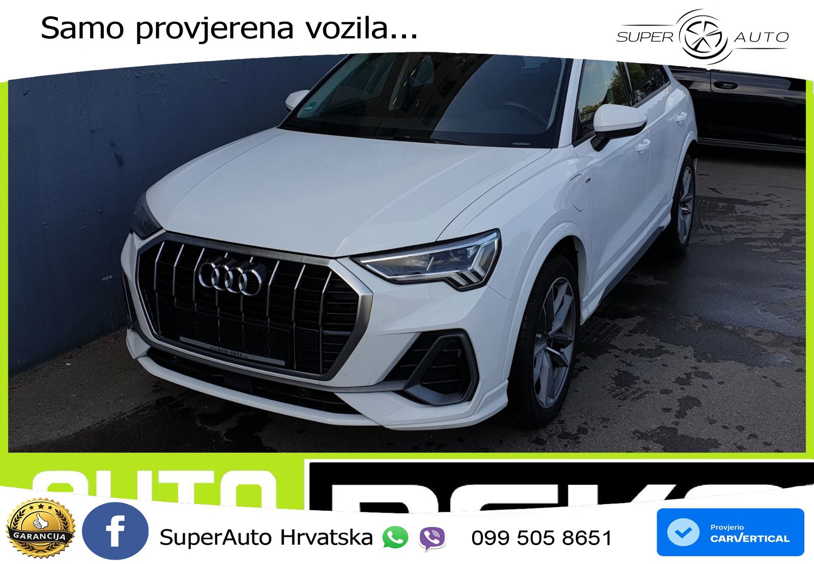 Audi Q3 45 TFSIe (245 KS) S tronic S line LED+GR SJED+ACC