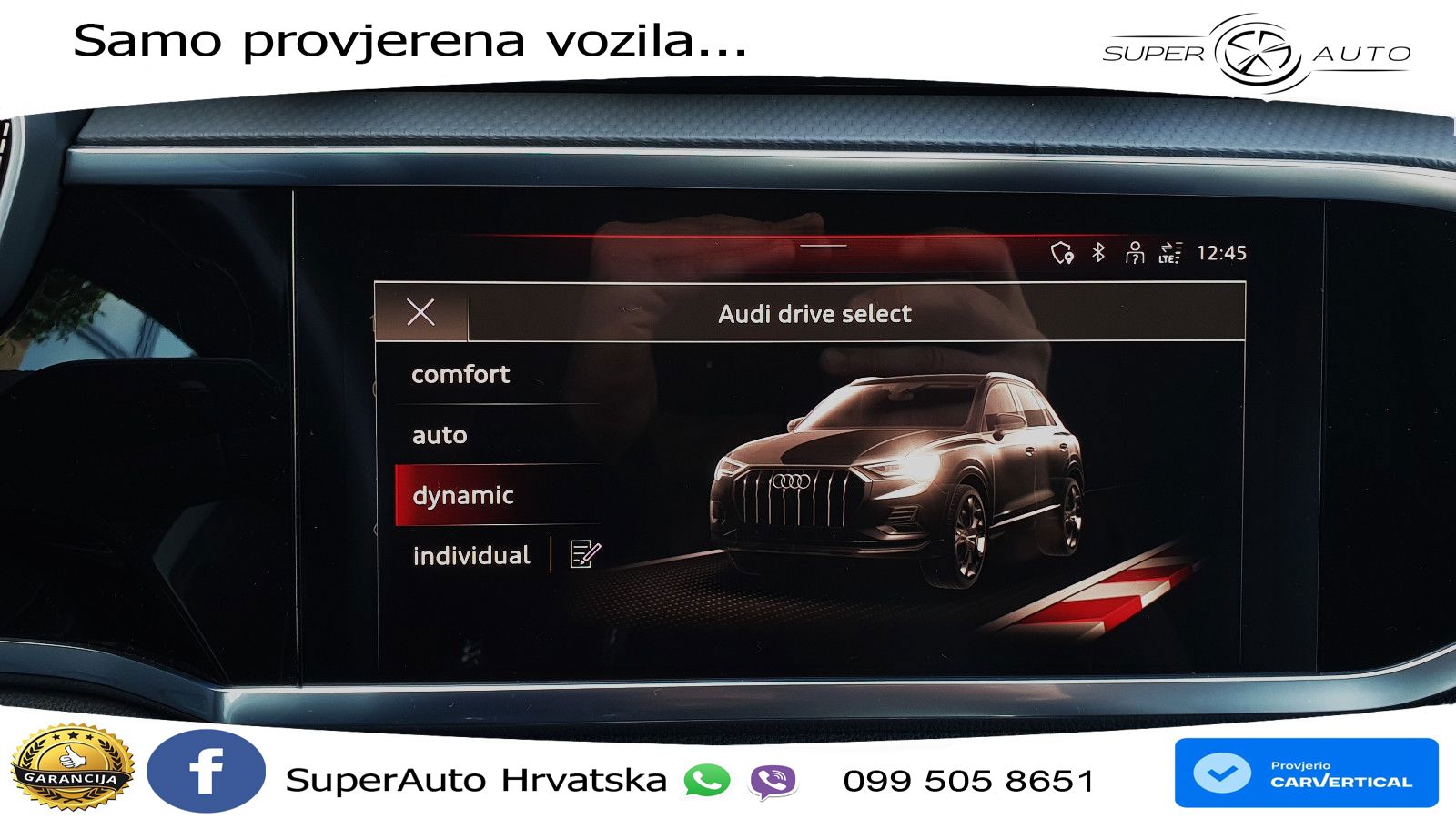 Audi Q3 45 TFSIe (245 KS) S tronic S line LED+GR SJED+ACC