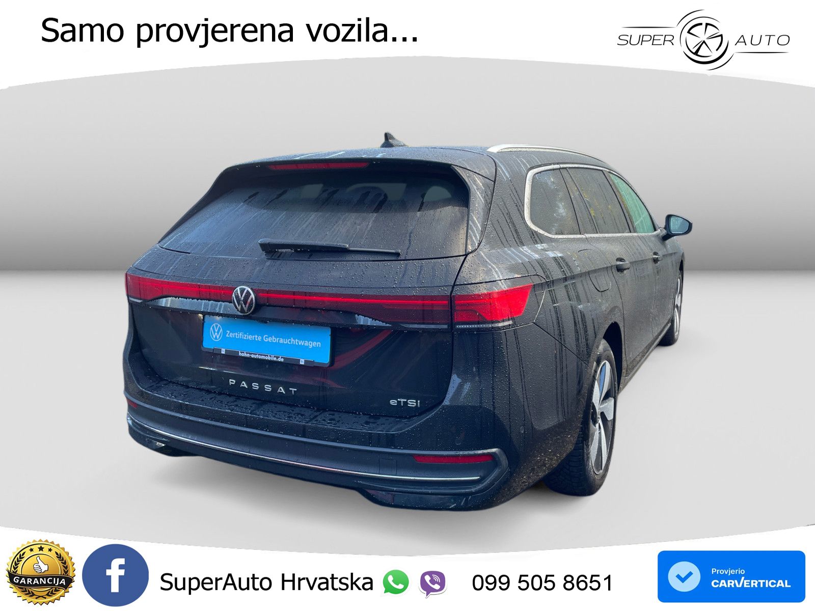 Volkswagen Passat Variant 1.5 eTSI (150 KS) DSG Business LED+GR SJED+ACC