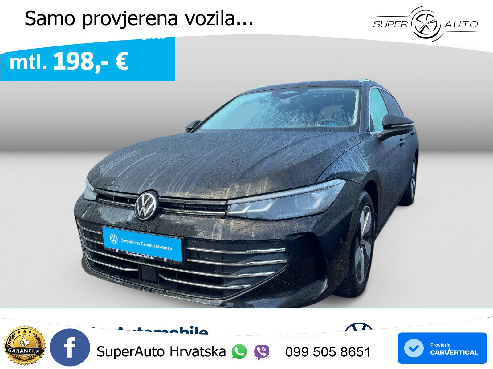 Volkswagen Passat Variant 1.5 eTSI (150 KS) DSG Business LED+GR SJED+ACC