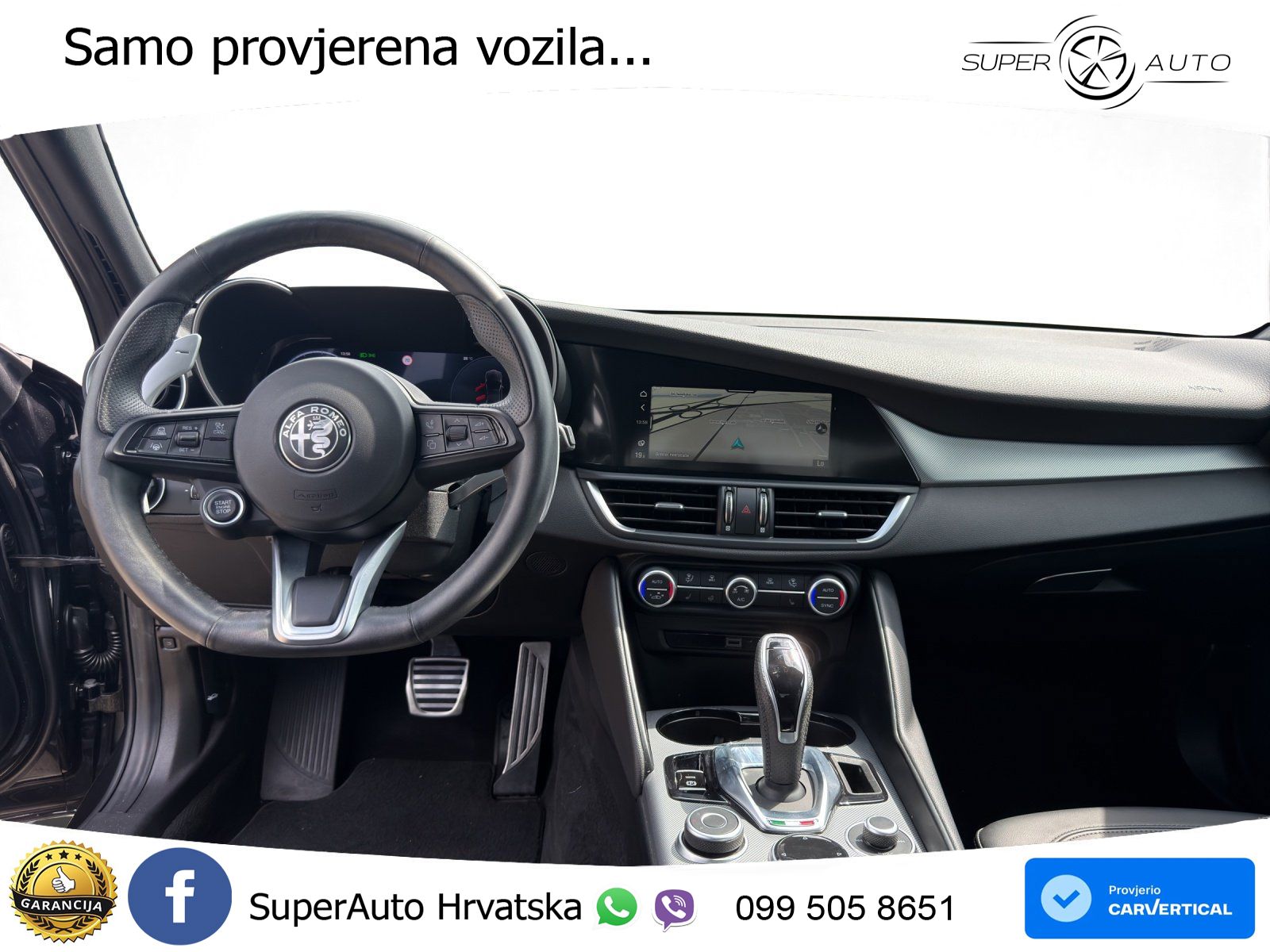 Alfa Romeo Giulia 2.0 Turbo (280 KS) AWD Automatic LED+GR SJED+ACC