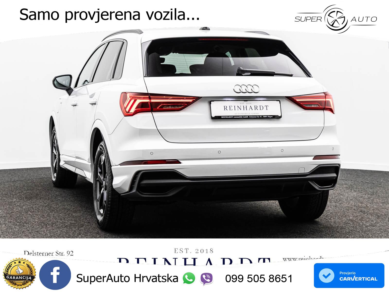 Audi Q3 45 TFSIe (245 KS) S tronic S line LED+GR SJED+ACC