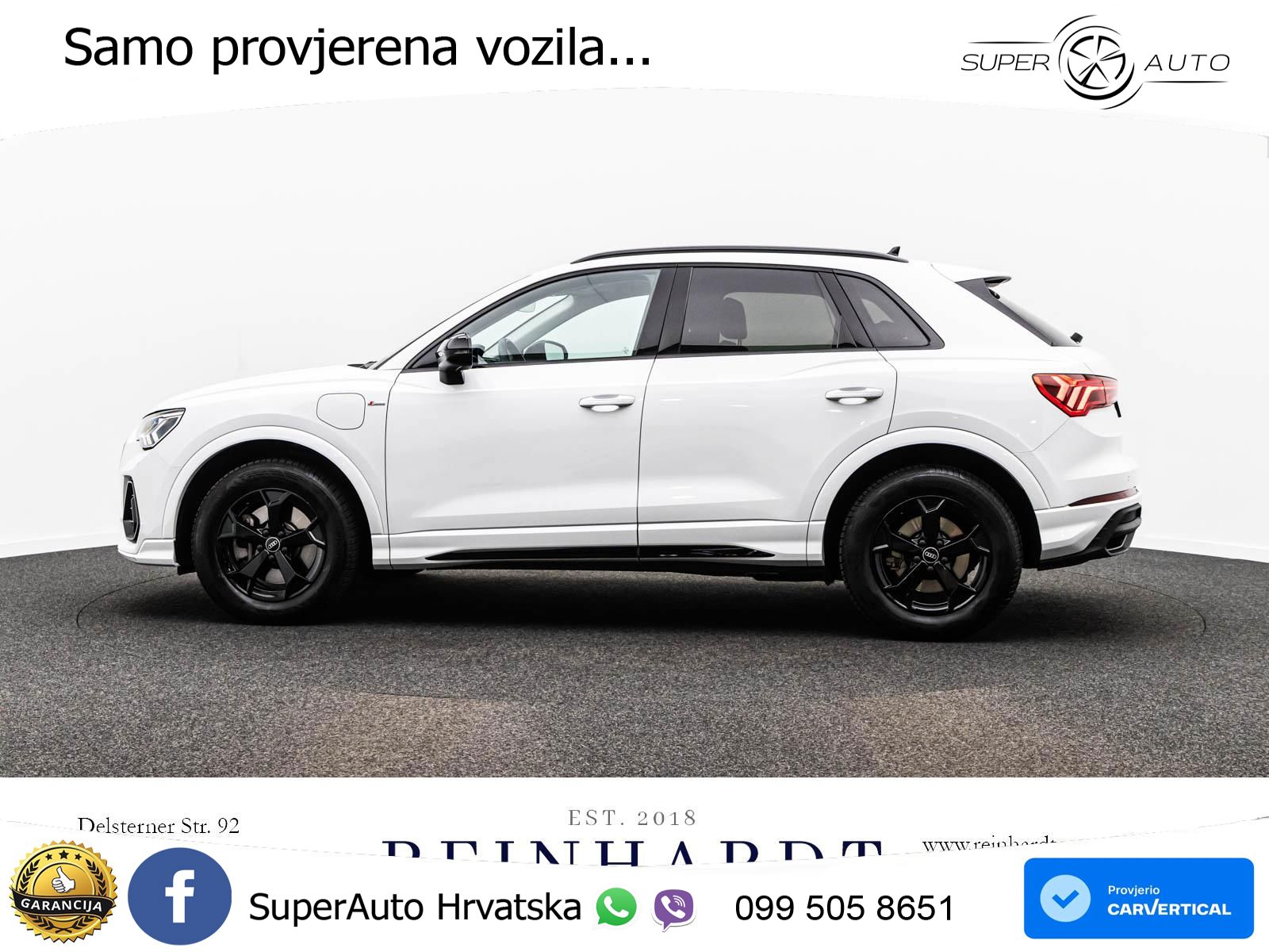 Audi Q3 45 TFSIe (245 KS) S tronic S line LED+GR SJED+ACC