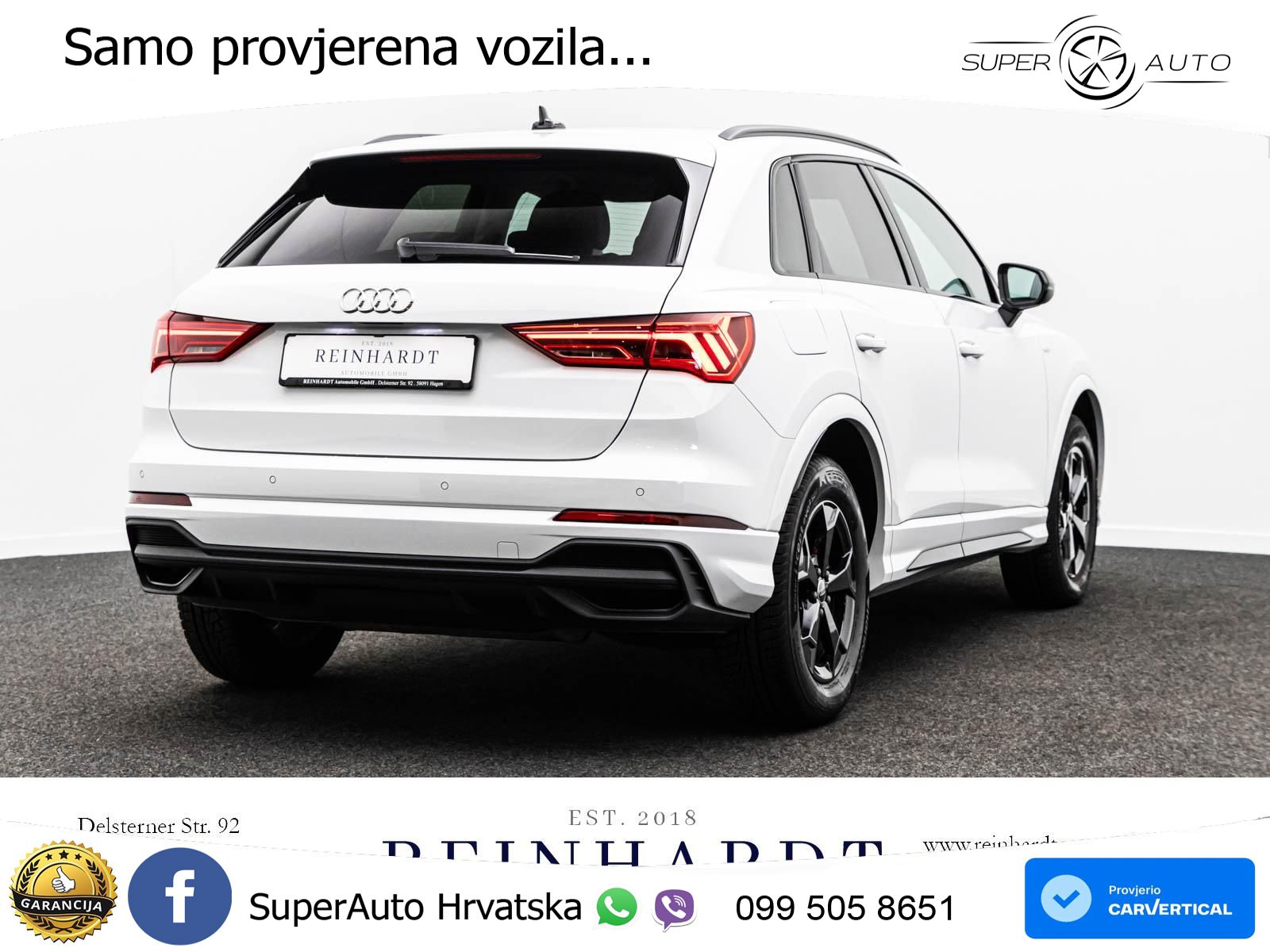 Audi Q3 45 TFSIe (245 KS) S tronic S line LED+GR SJED+ACC