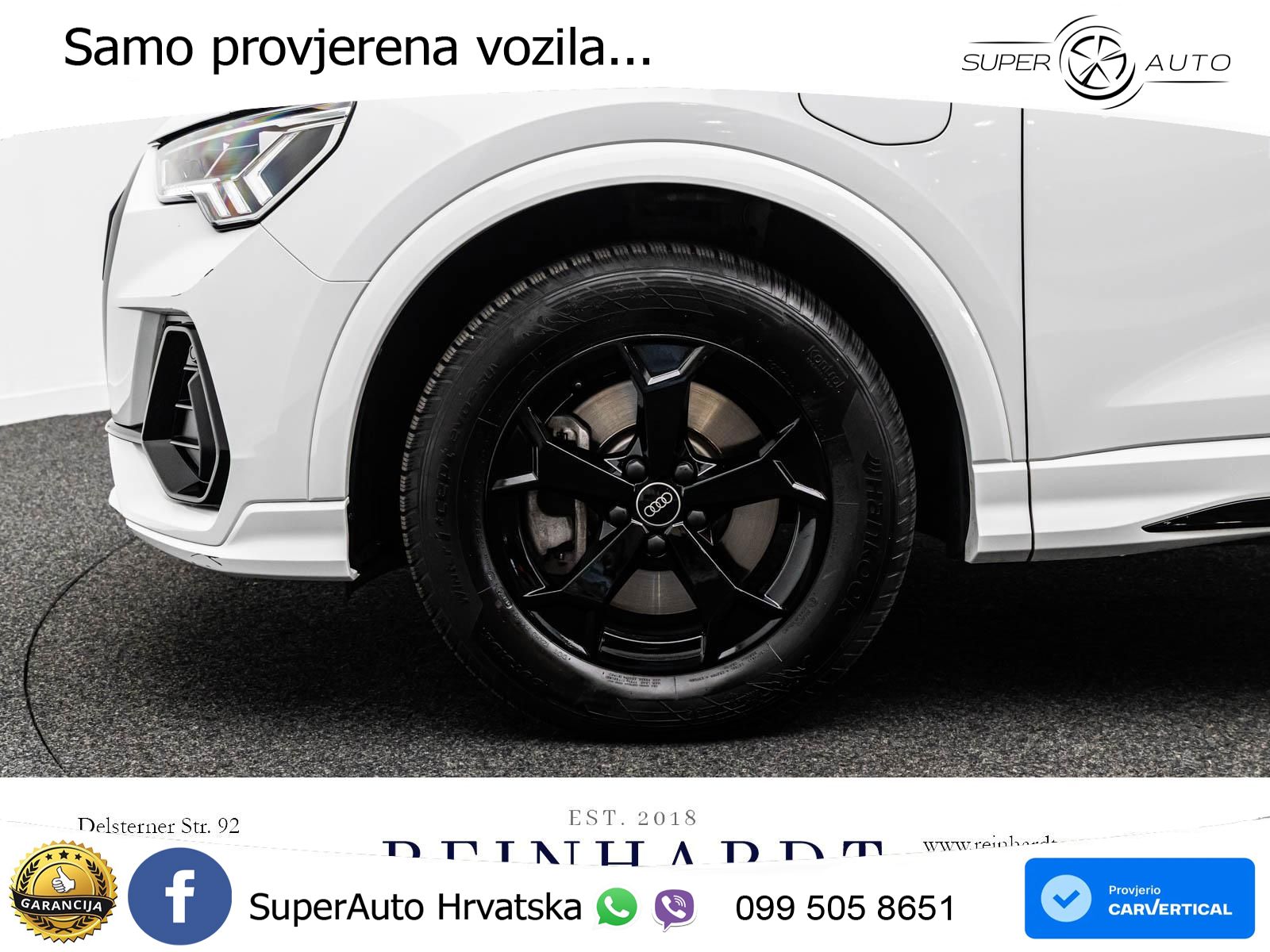 Audi Q3 45 TFSIe (245 KS) S tronic S line LED+GR SJED+ACC