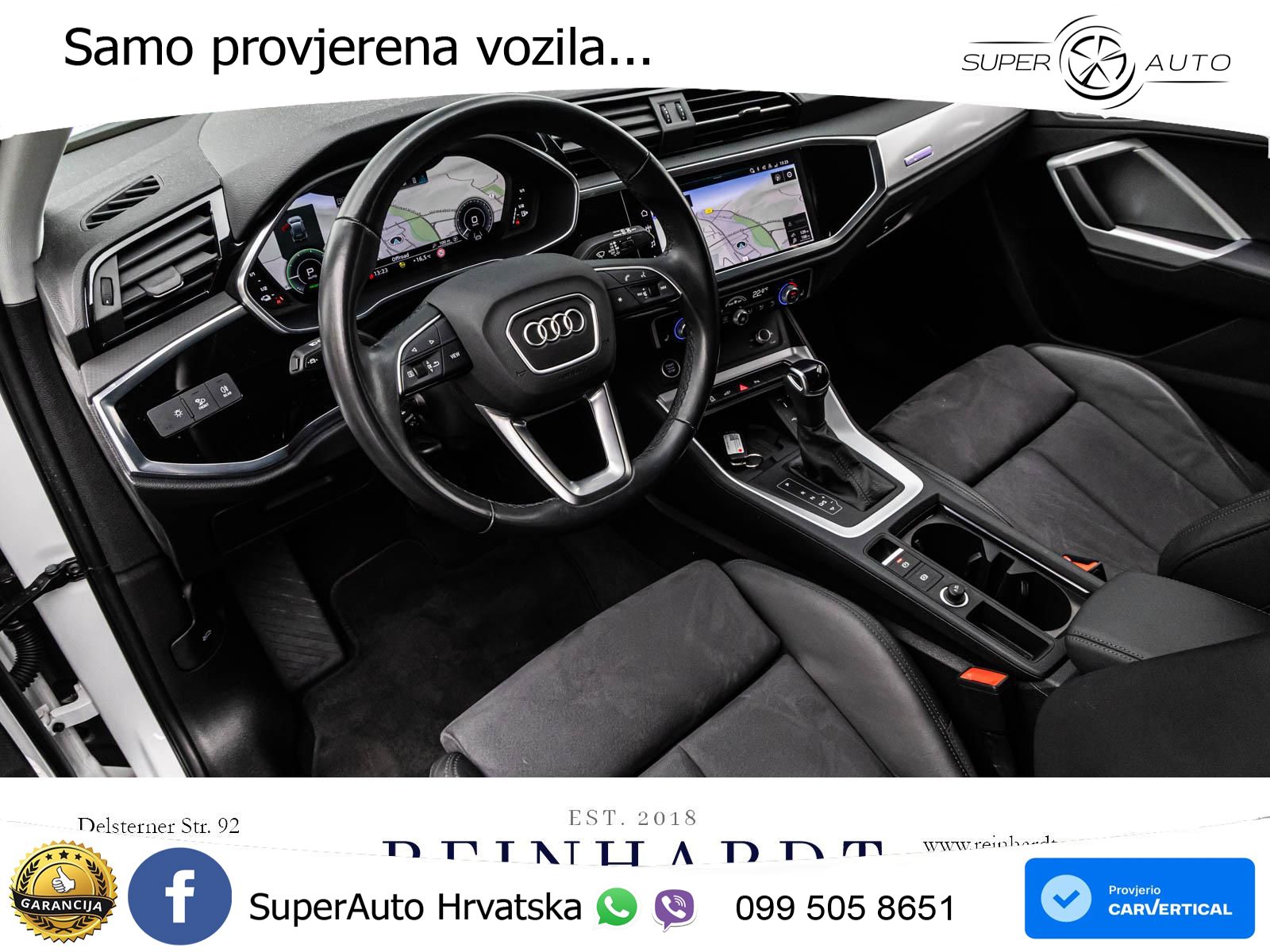 Audi Q3 45 TFSIe (245 KS) S tronic S line LED+GR SJED+ACC