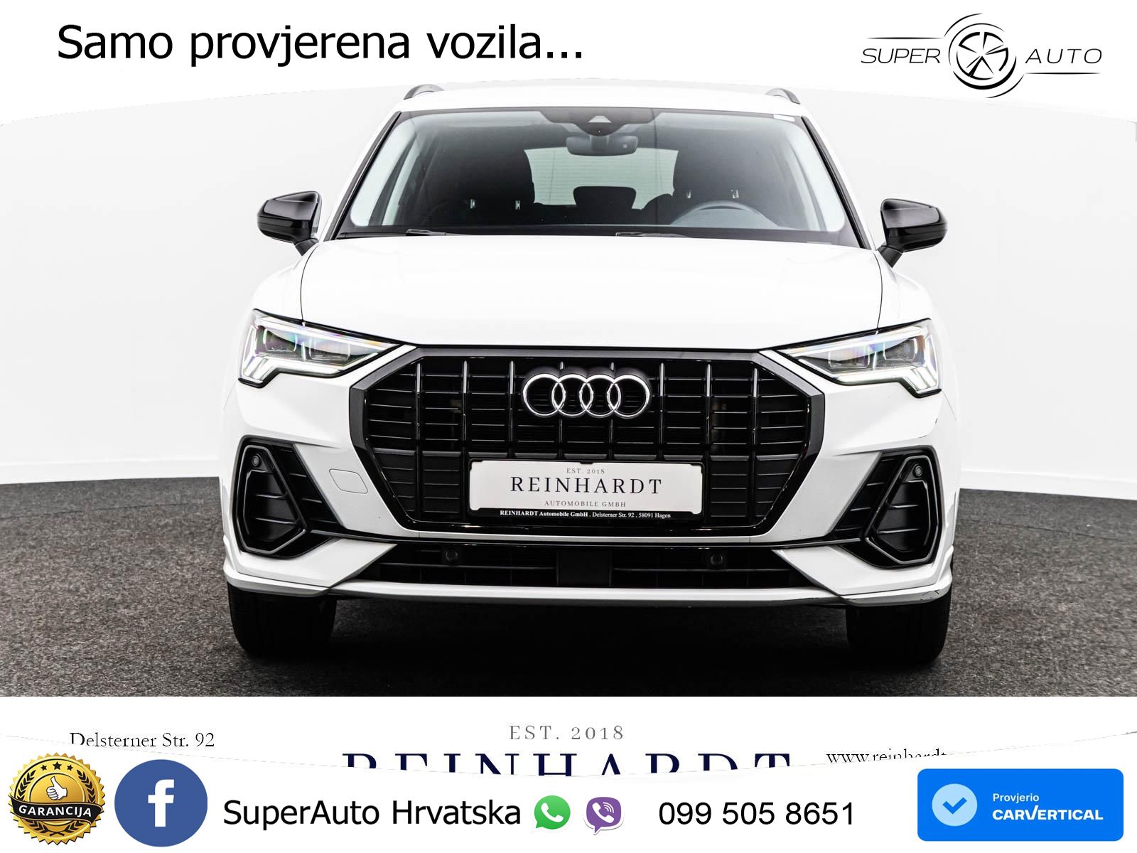 Audi Q3 45 TFSIe (245 KS) S tronic S line LED+GR SJED+ACC