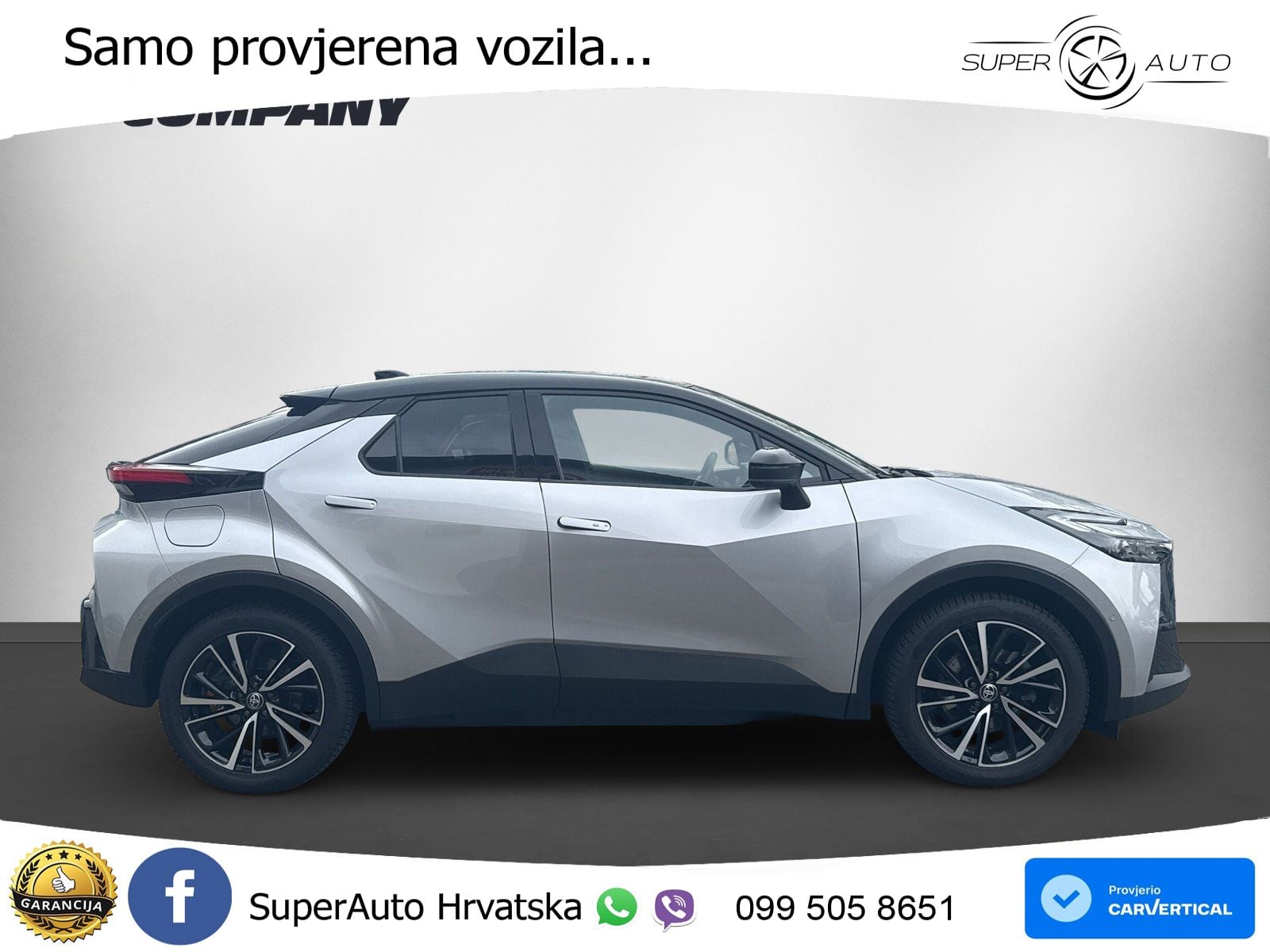 Toyota C-HR 2.0 (223 KS) PHEV e-CVT LED+GR SJED+ACC