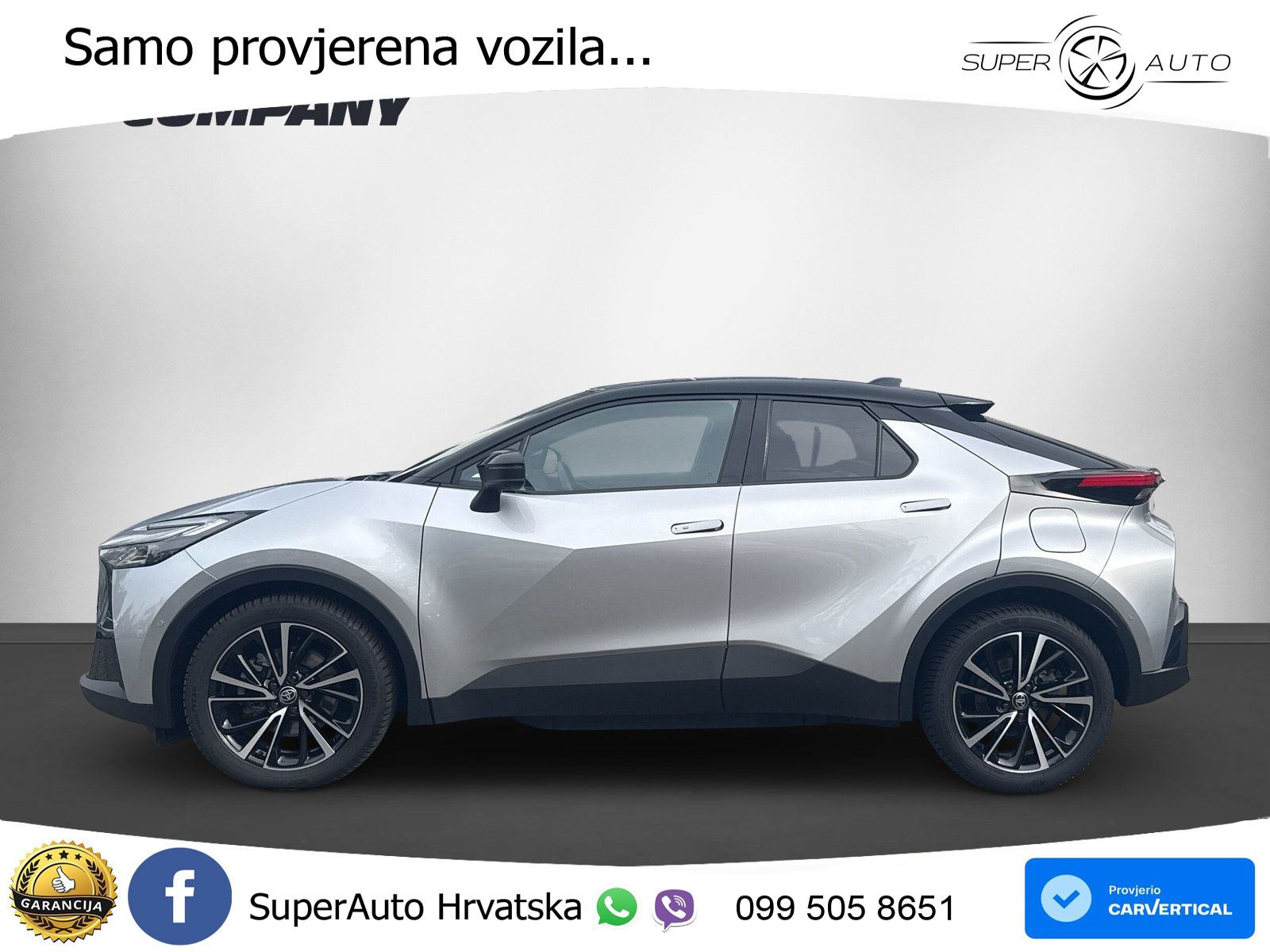 Toyota C-HR 2.0 (223 KS) PHEV e-CVT LED+GR SJED+ACC