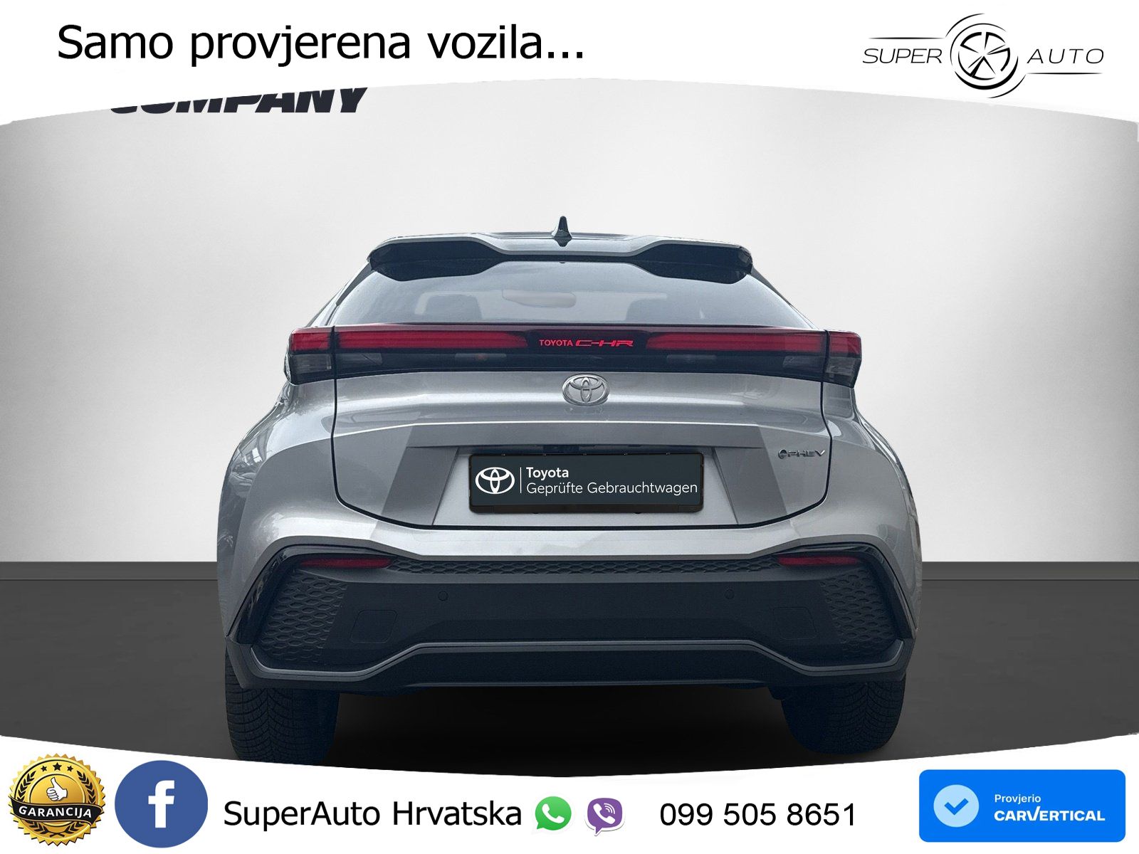 Toyota C-HR 2.0 (223 KS) PHEV e-CVT LED+GR SJED+ACC