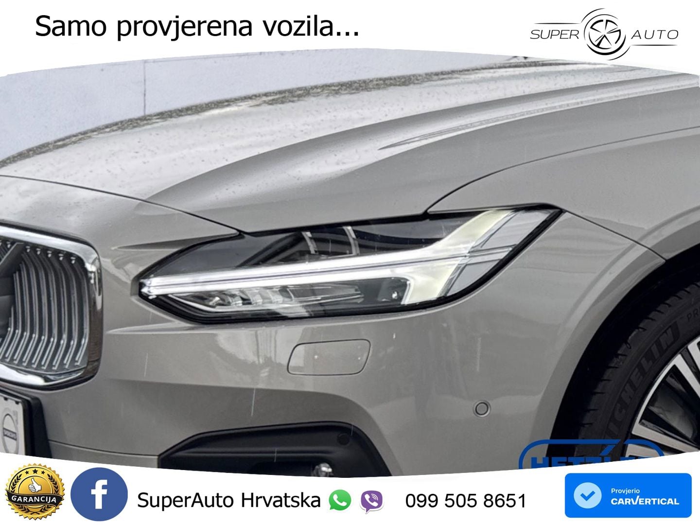 Volvo V90 2.0 B4 Automatic LED+GR SJED+ACC