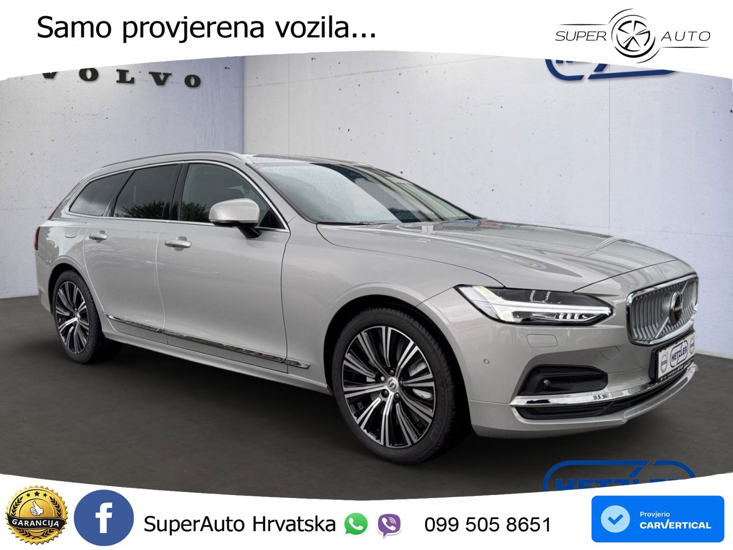 Volvo V90 2.0 B4 Automatic LED+GR SJED+ACC