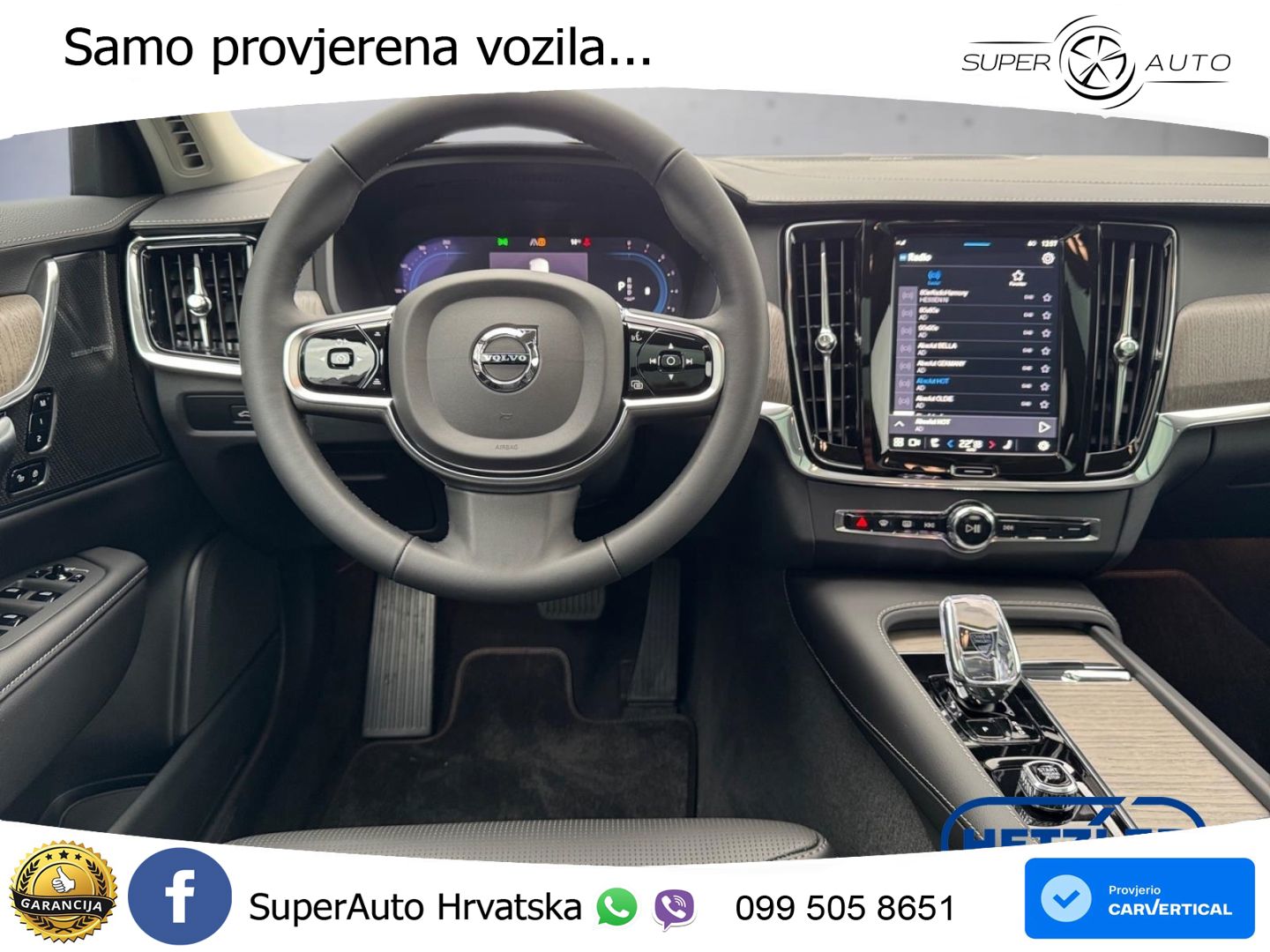 Volvo V90 2.0 B4 Automatic LED+GR SJED+ACC