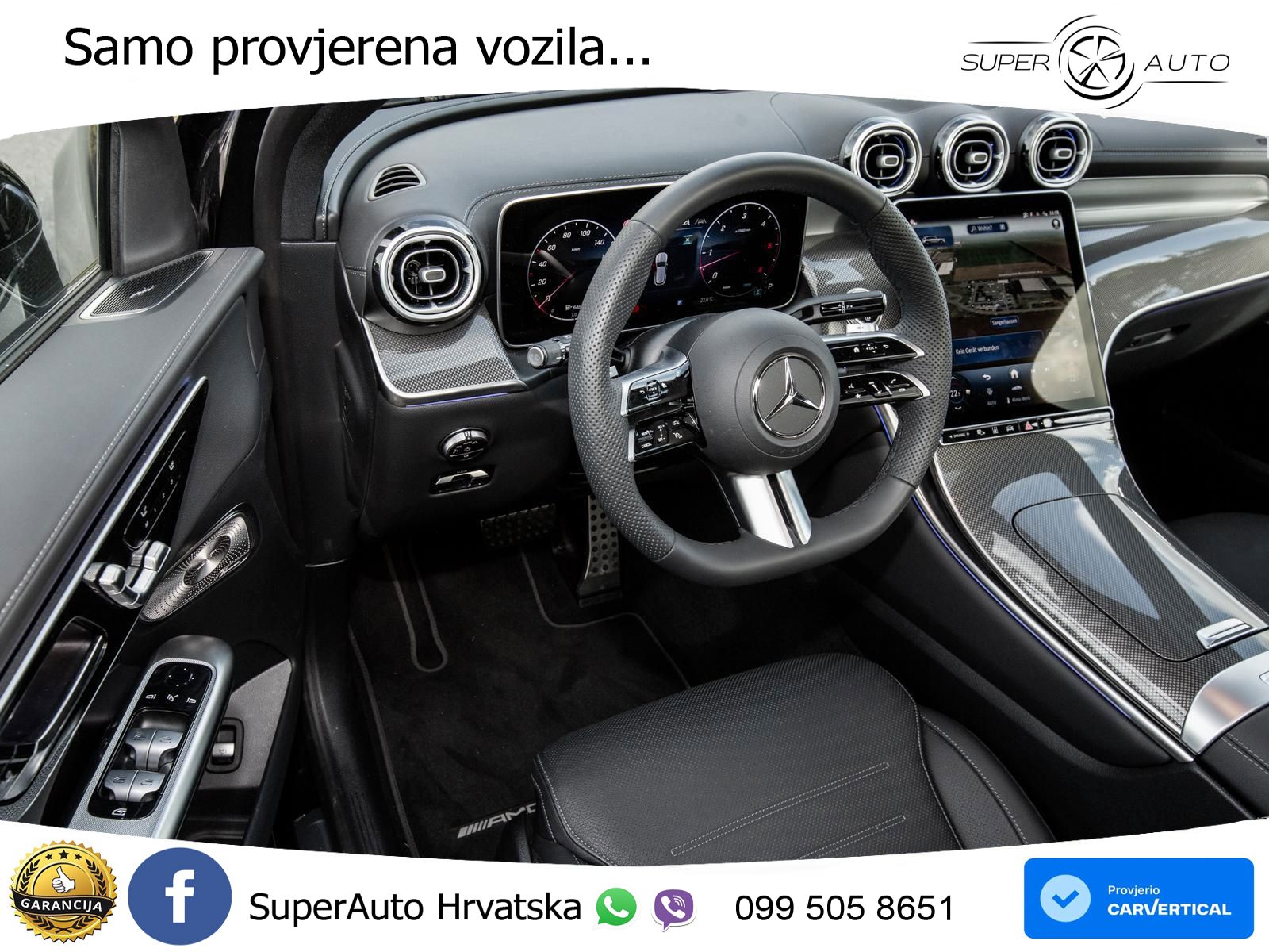 Mercedes GLC 450d (367 KS) 4MATIC 9G-TRONIC AMG ZRAČNI+ACC+GR SJED+360+PANO
