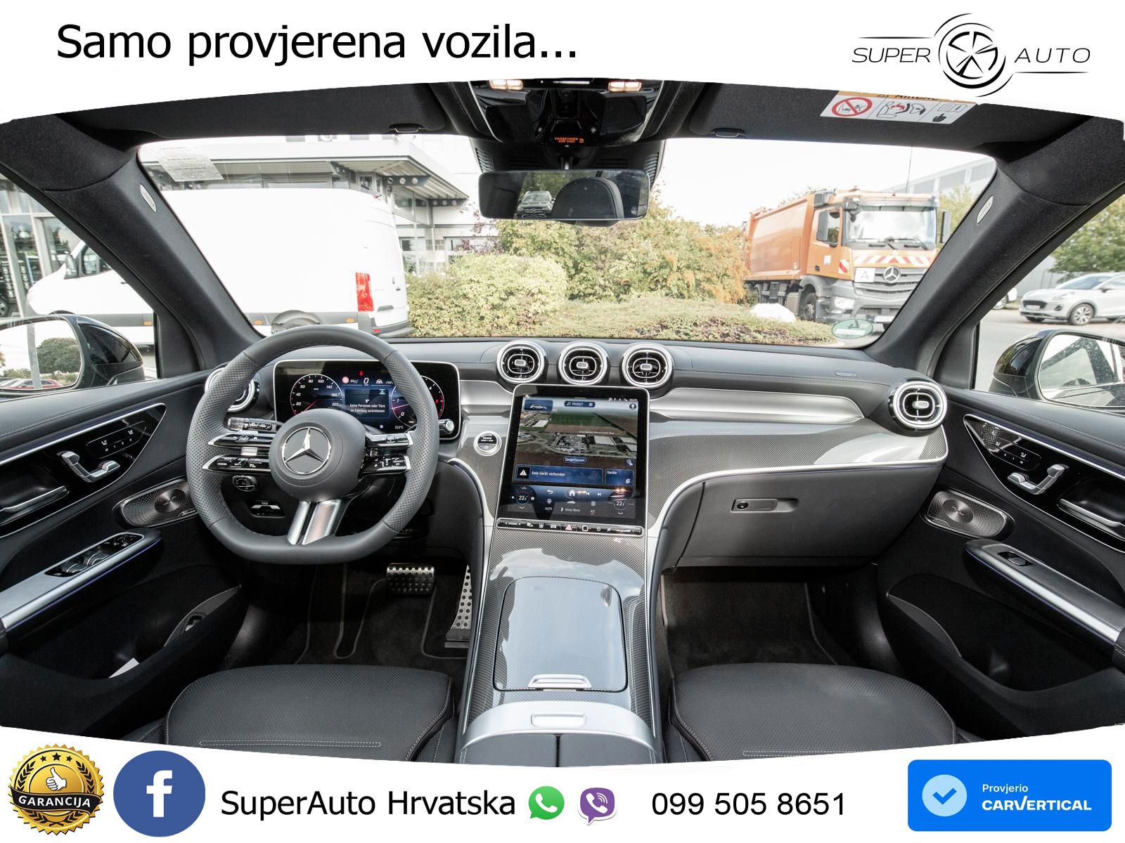 Mercedes GLC 450d (367 KS) 4MATIC 9G-TRONIC AMG ZRAČNI+ACC+GR SJED+360+PANO
