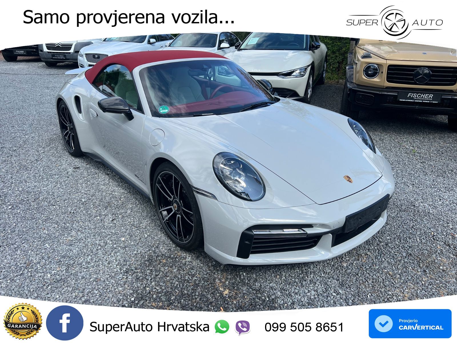 Porsche 911 Turbo S Cabriolet 3.8 (650 KS) PDK ZRAČNI+ACC+GR SJED+KAM