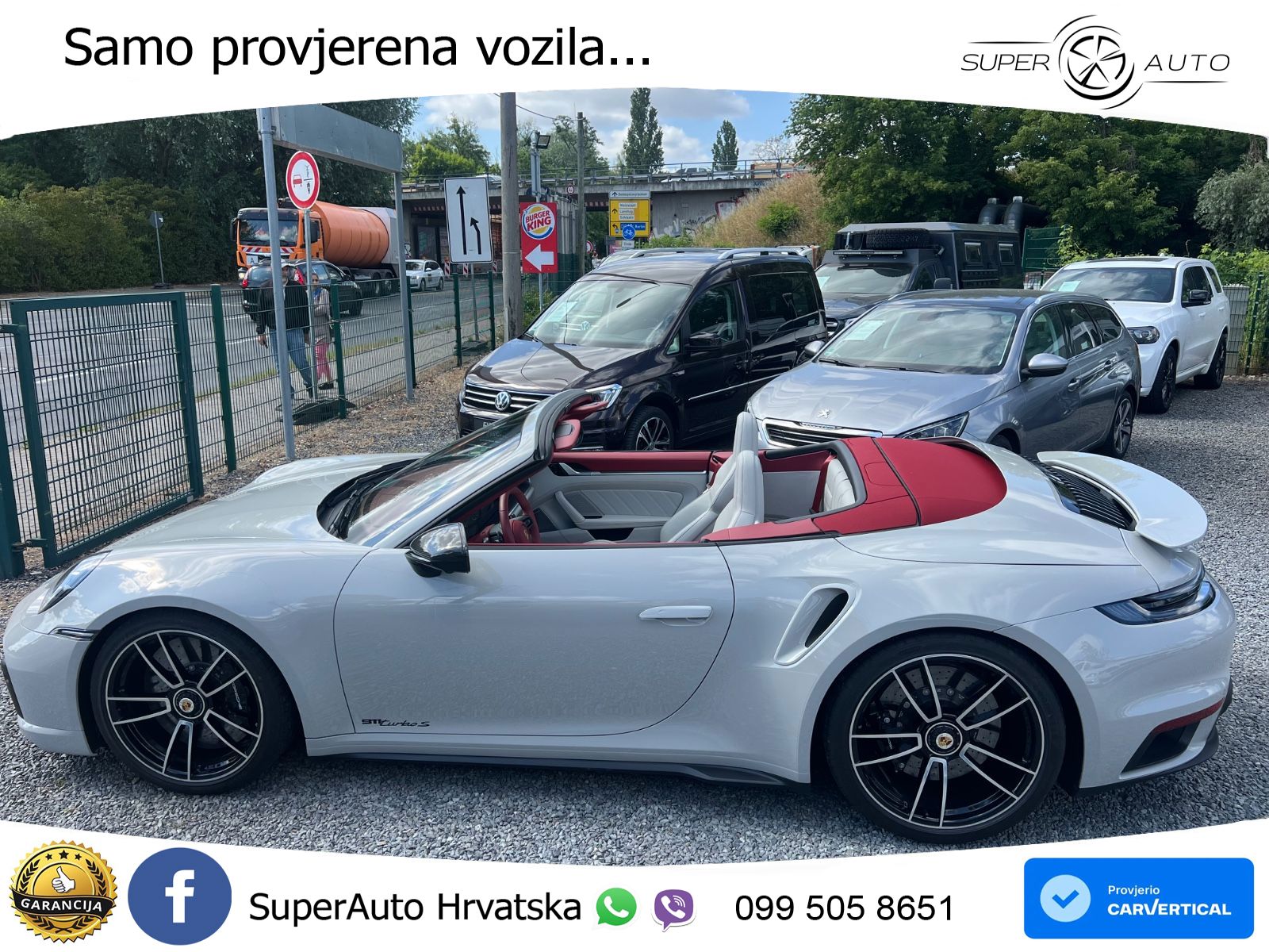 Porsche 911 Turbo S Cabriolet 3.8 (650 KS) PDK ZRAČNI+ACC+GR SJED+KAM
