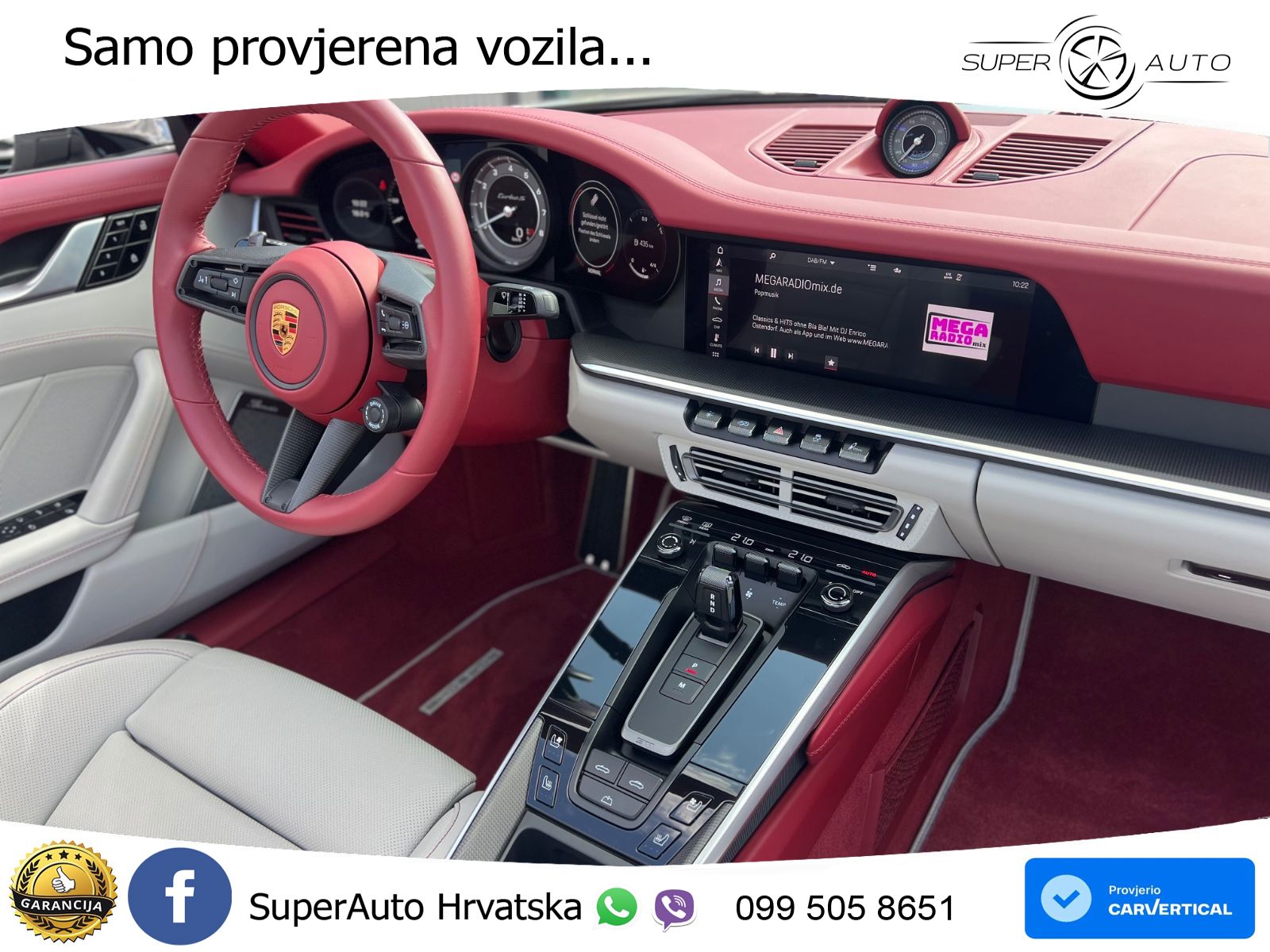 Porsche 911 Turbo S Cabriolet 3.8 (650 KS) PDK ZRAČNI+ACC+GR SJED+KAM