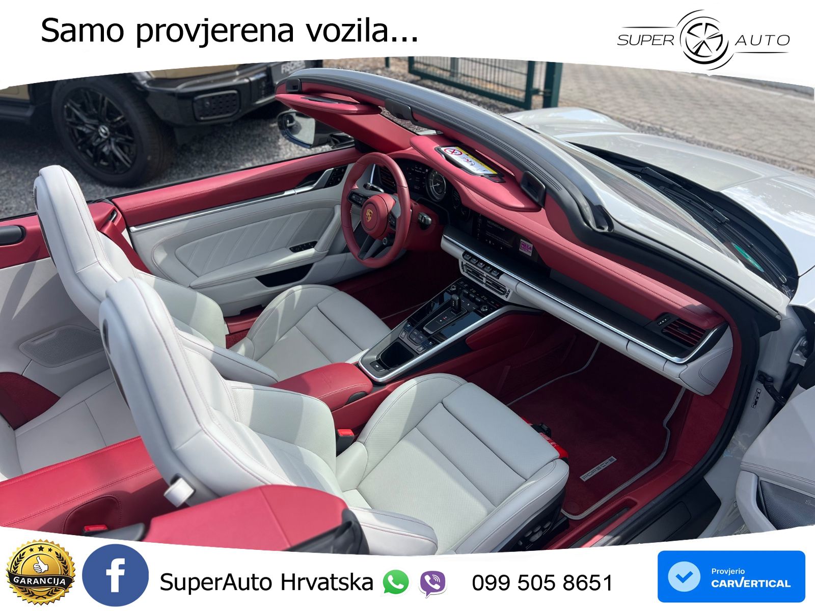 Porsche 911 Turbo S Cabriolet 3.8 (650 KS) PDK ZRAČNI+ACC+GR SJED+KAM