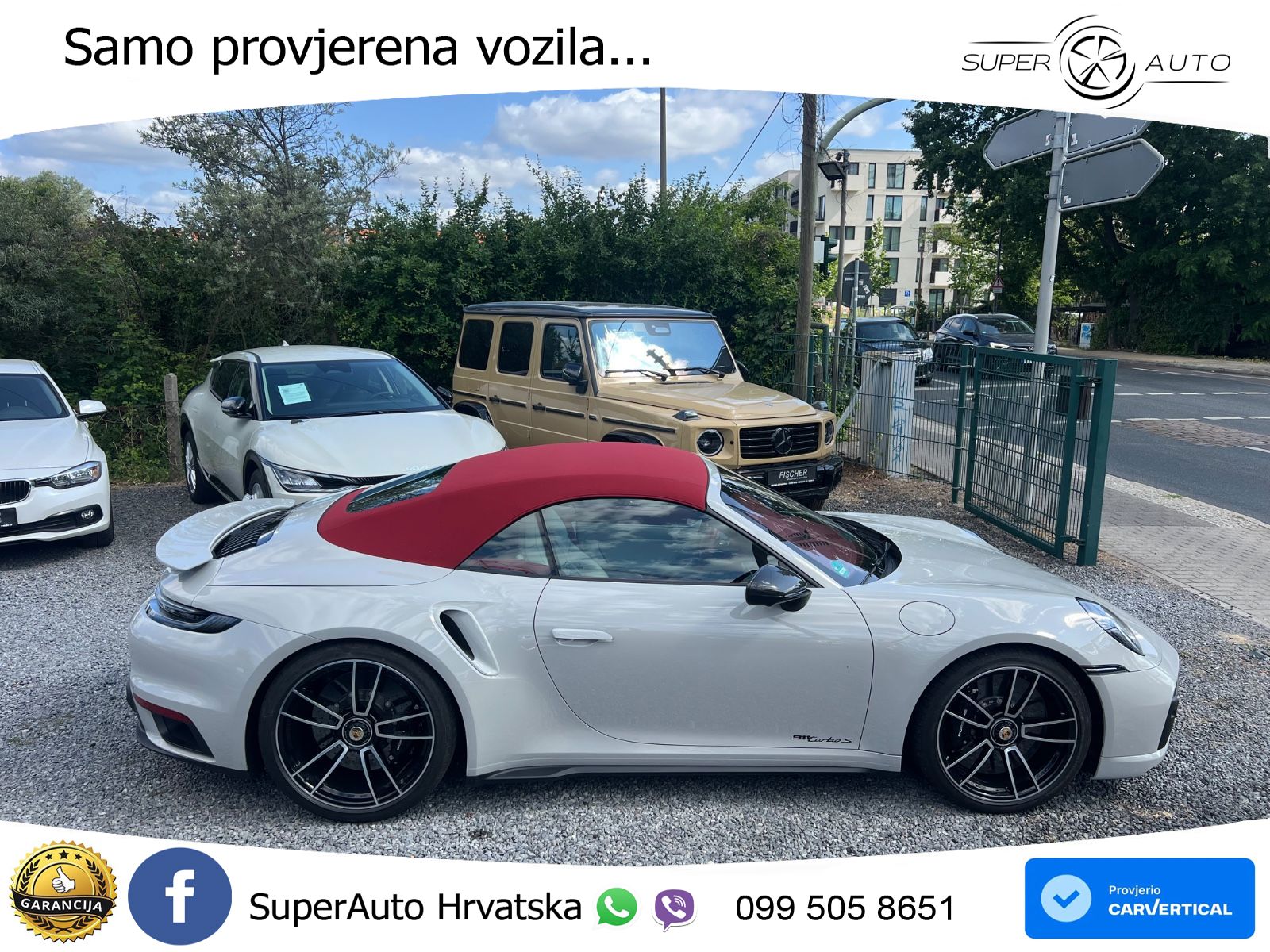 Porsche 911 Turbo S Cabriolet 3.8 (650 KS) PDK ZRAČNI+ACC+GR SJED+KAM
