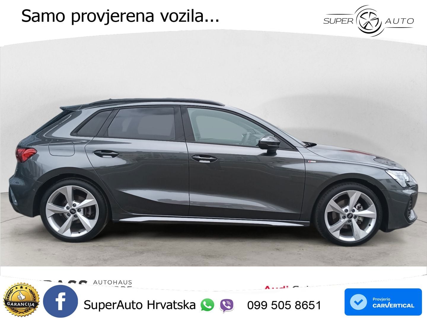 Audi A3 35 TFSI (150 KS) S tronic S line LED+GR SJED+ACC