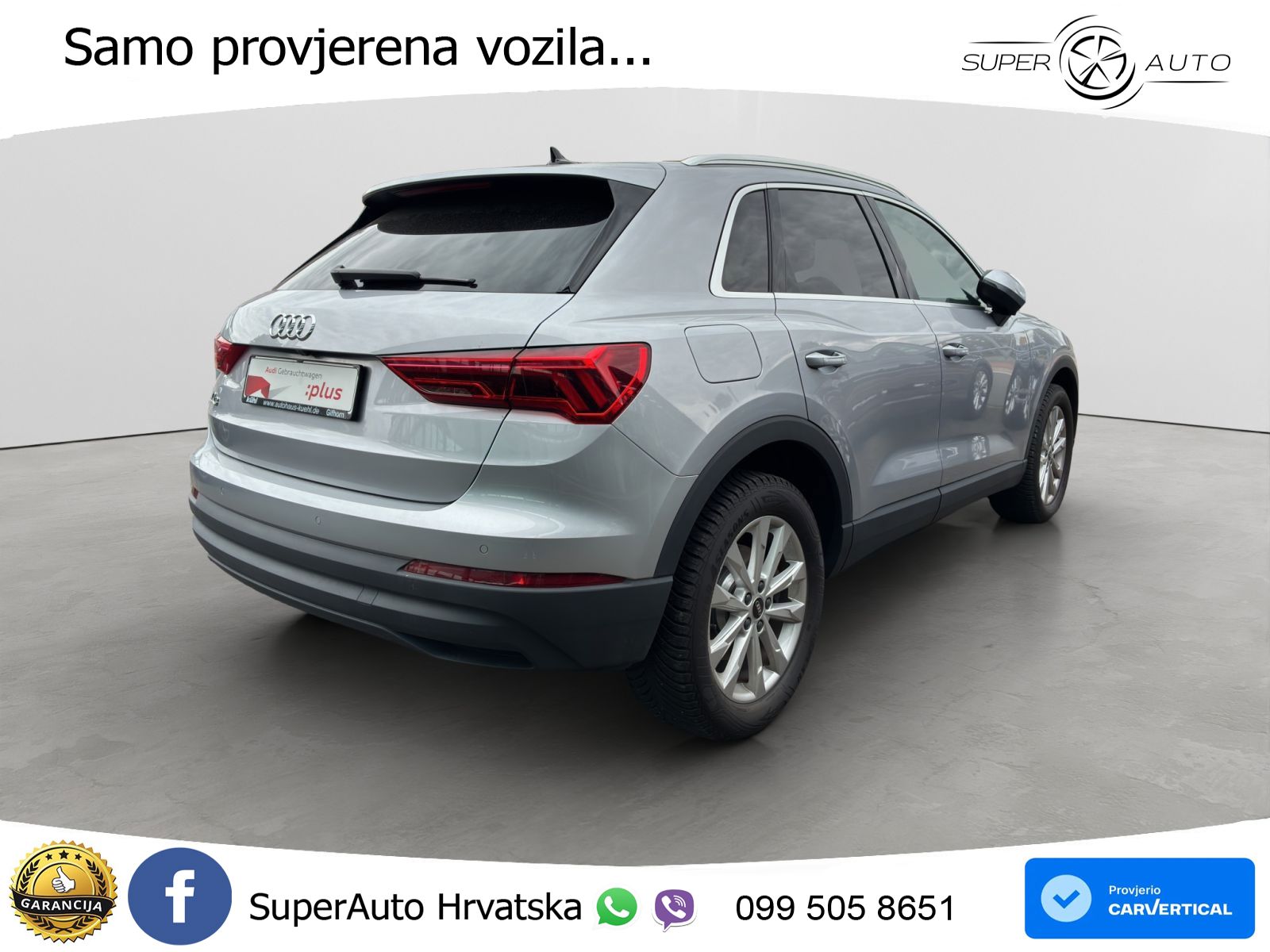 Audi Q3 45 TFSIe (245 KS) S tronic LED+GR SJED+ACC