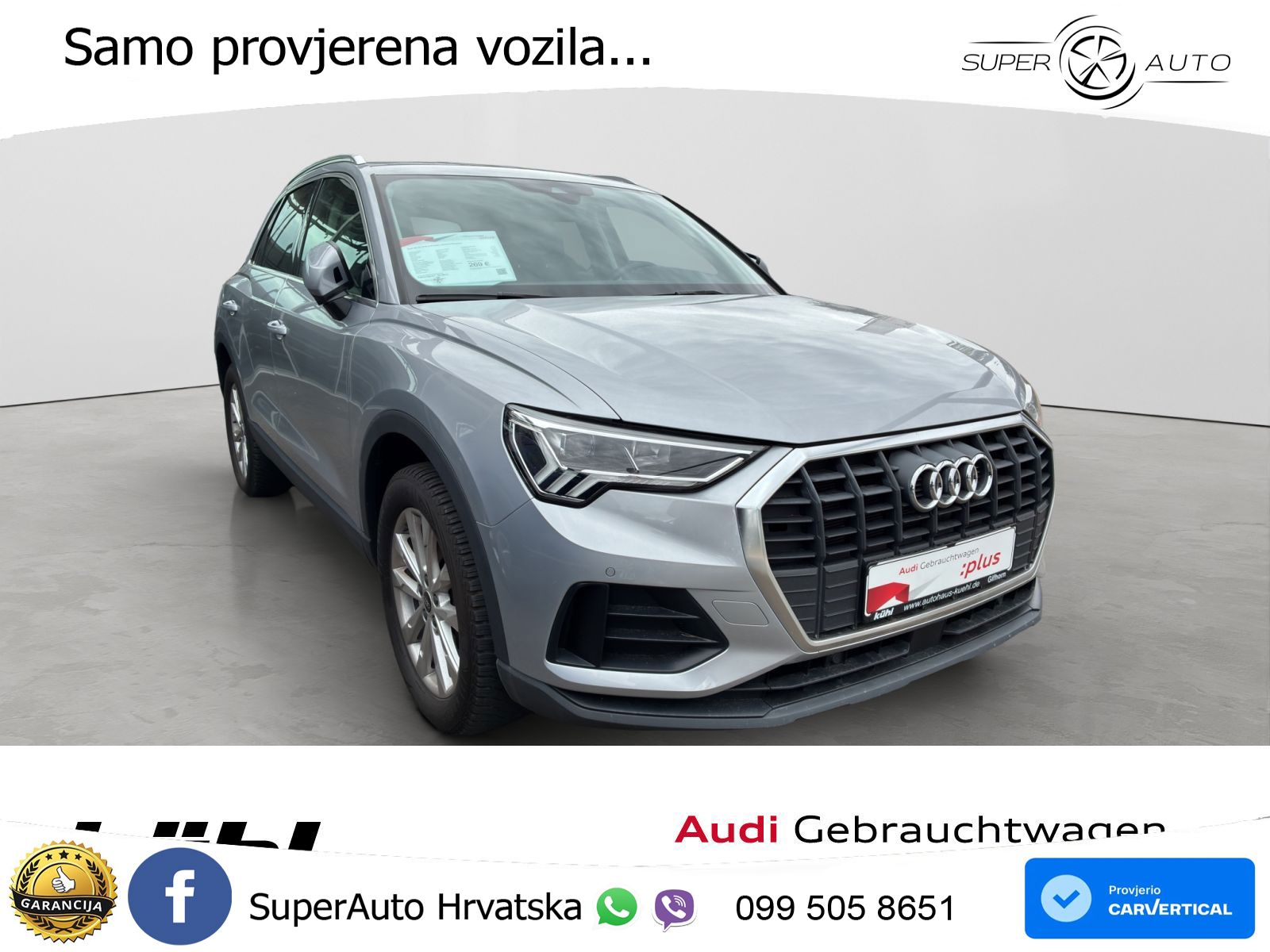 Audi Q3 45 TFSIe (245 KS) S tronic LED+GR SJED+ACC
