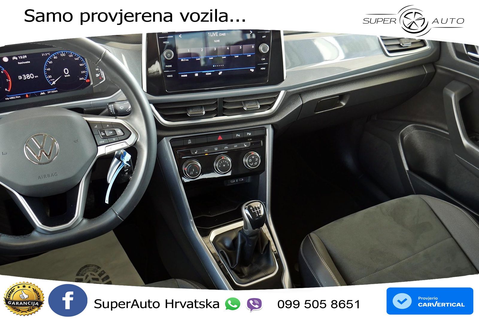 Volkswagen T-Roc I 1.5 TSI (150 KS) LED+GR SJED+ACC
