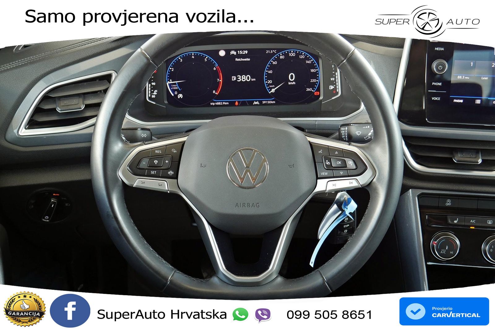 Volkswagen T-Roc I 1.5 TSI (150 KS) LED+GR SJED+ACC