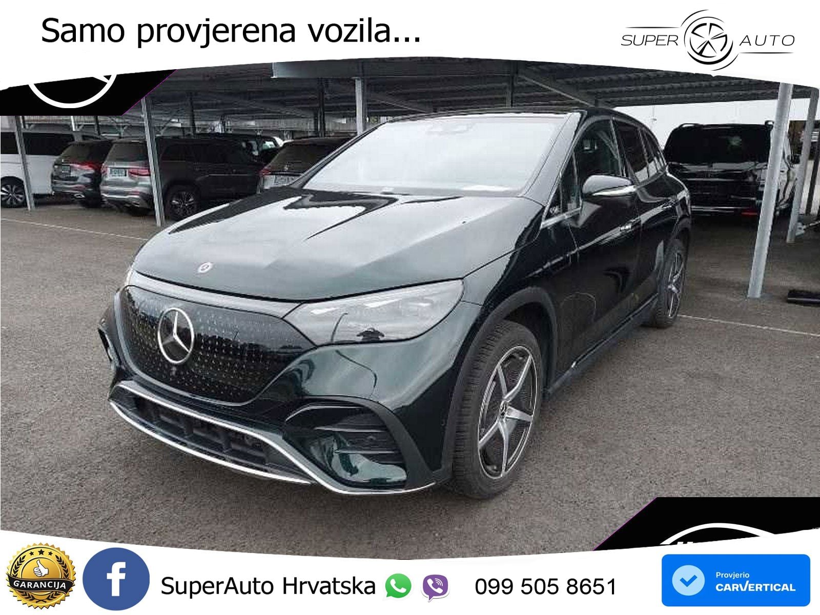Mercedes EQE SUV 350 98 kWh (292 KS) 4MATIC AMG LED+GR SJED+ACC