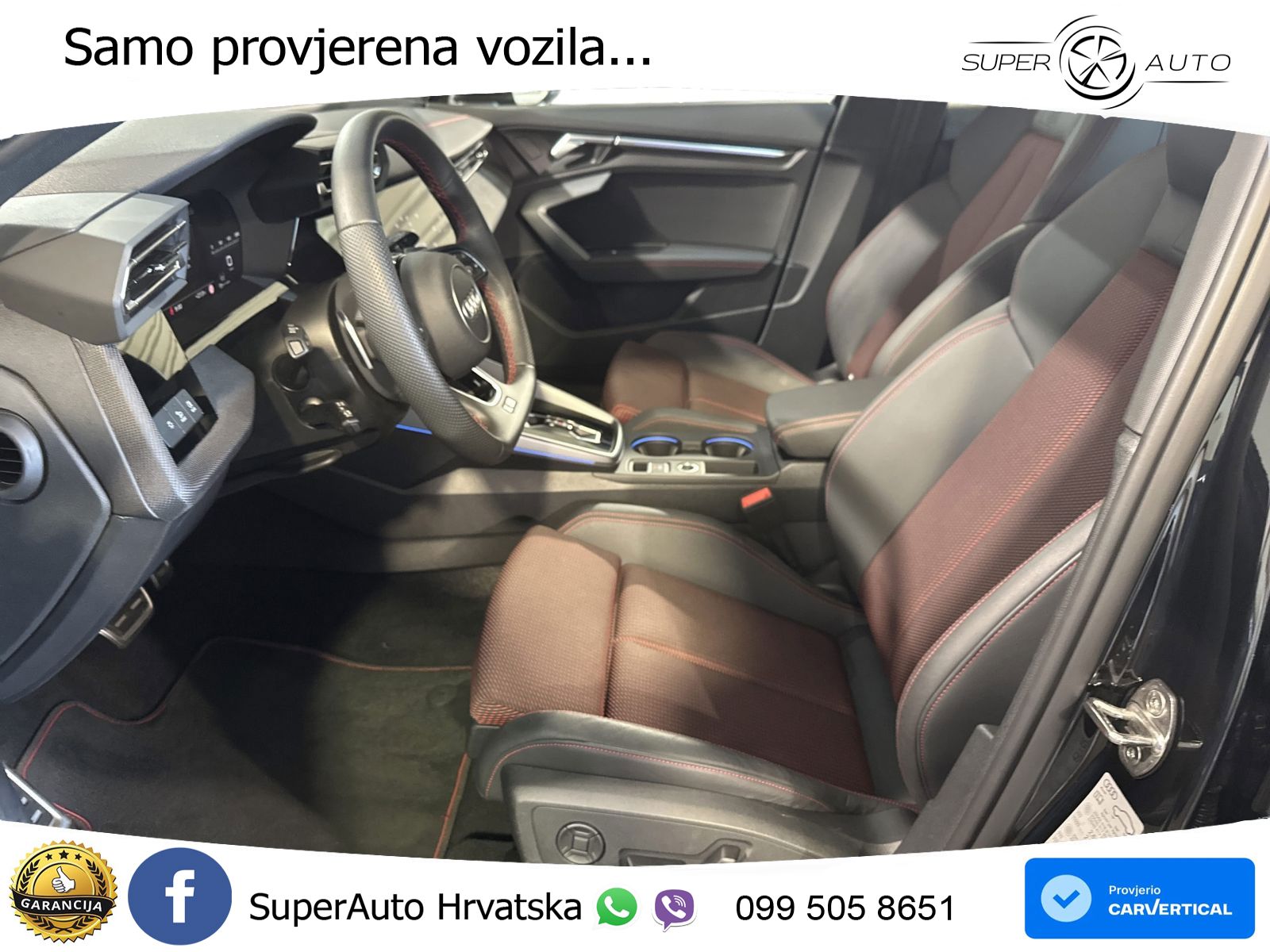 Audi A3 Sportback 40 TFSI (204 KS) quattro S tronic S line MATRIX+GR SJED+KAM