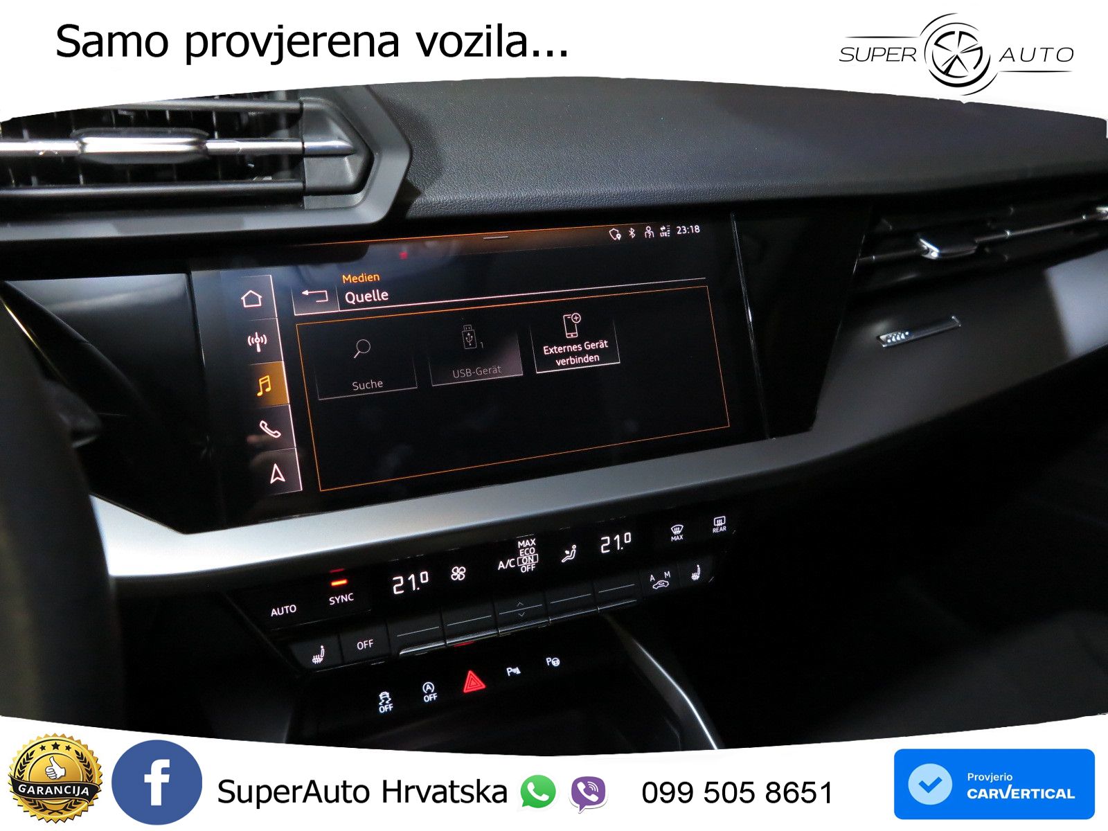 Audi A3 35 TDI (150 KS) S tronic LED+GR SJED+ACC