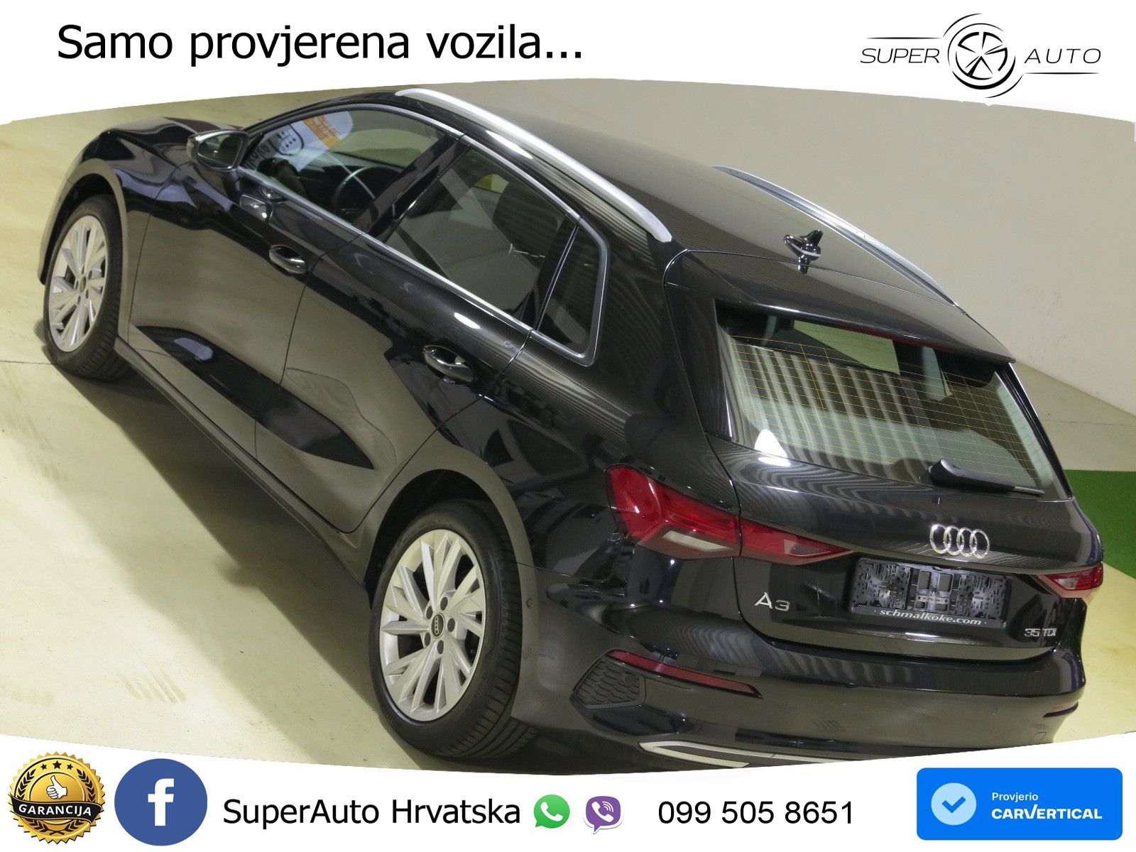 Audi A3 35 TDI (150 KS) S tronic LED+GR SJED+ACC